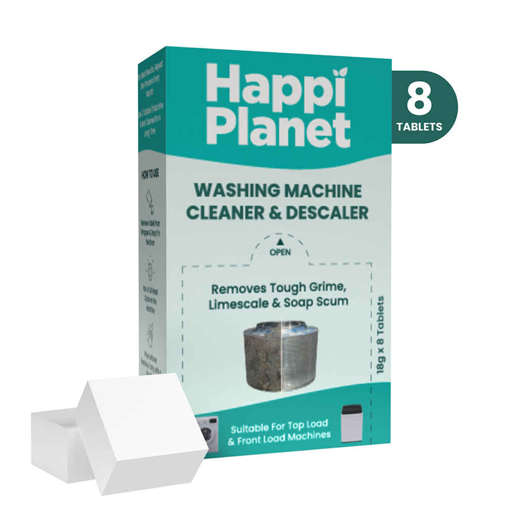 HappiPlanet Facebook ad: Happi Planet Kitchen Cleaner, Less Scrubbing, More Cleaning!