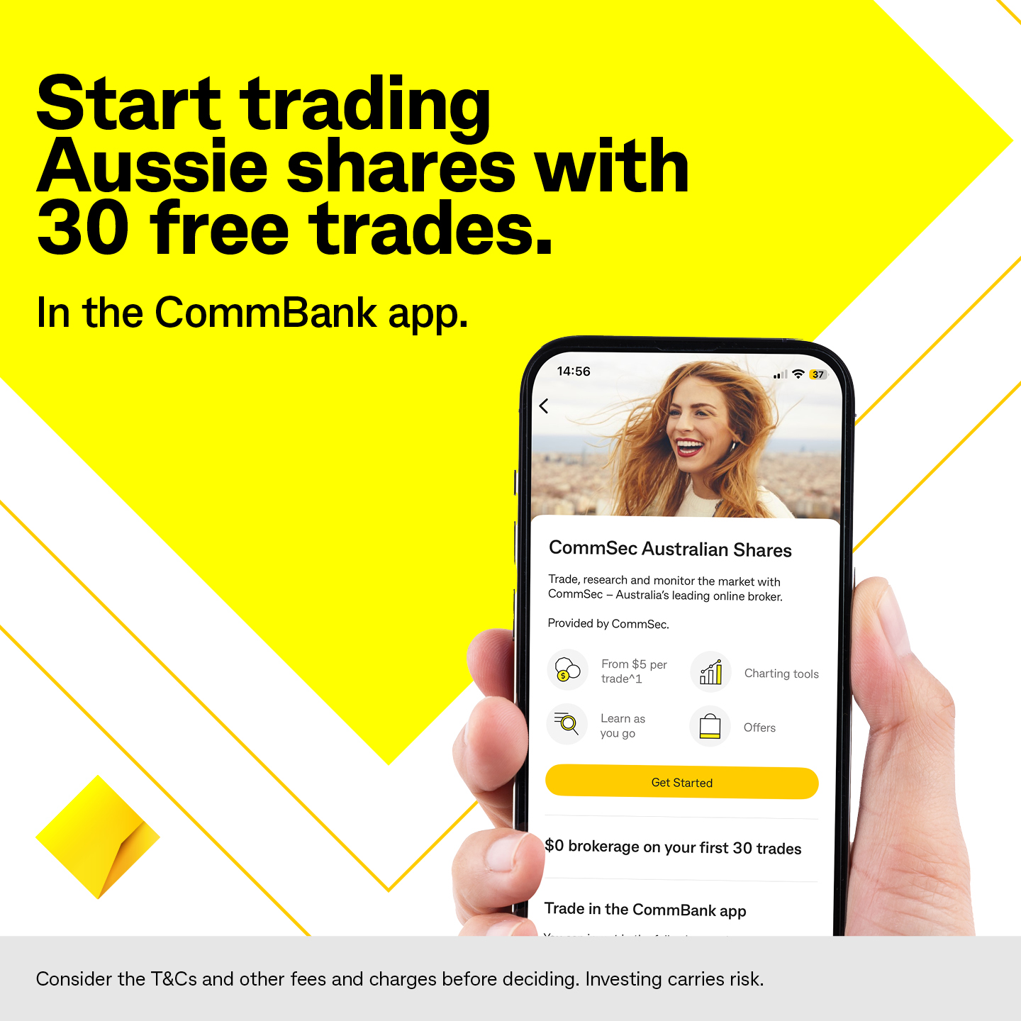 Commonwealth Bank Facebook ad