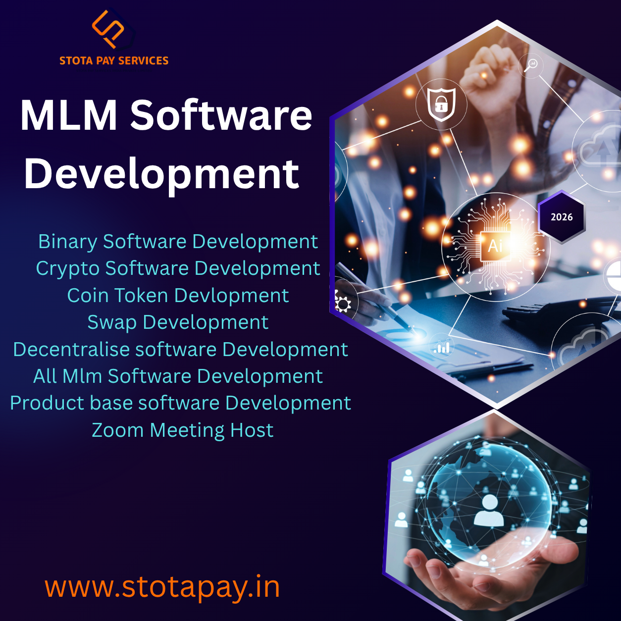 Stota pay services india private Limited Facebook ad: Chat with us