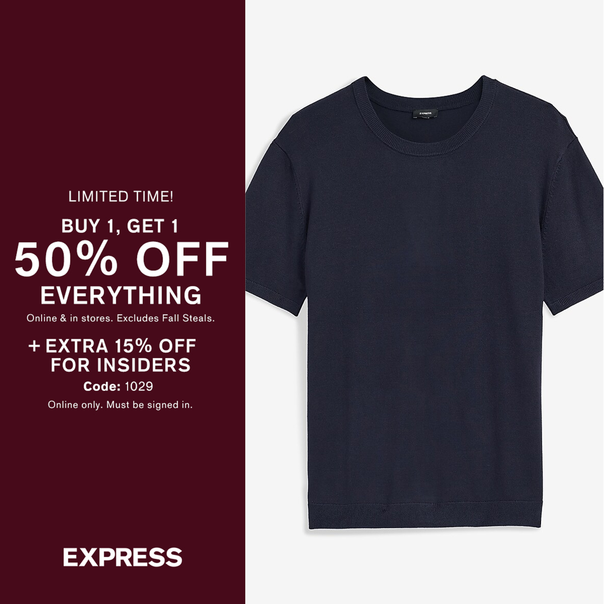Express Facebook ad