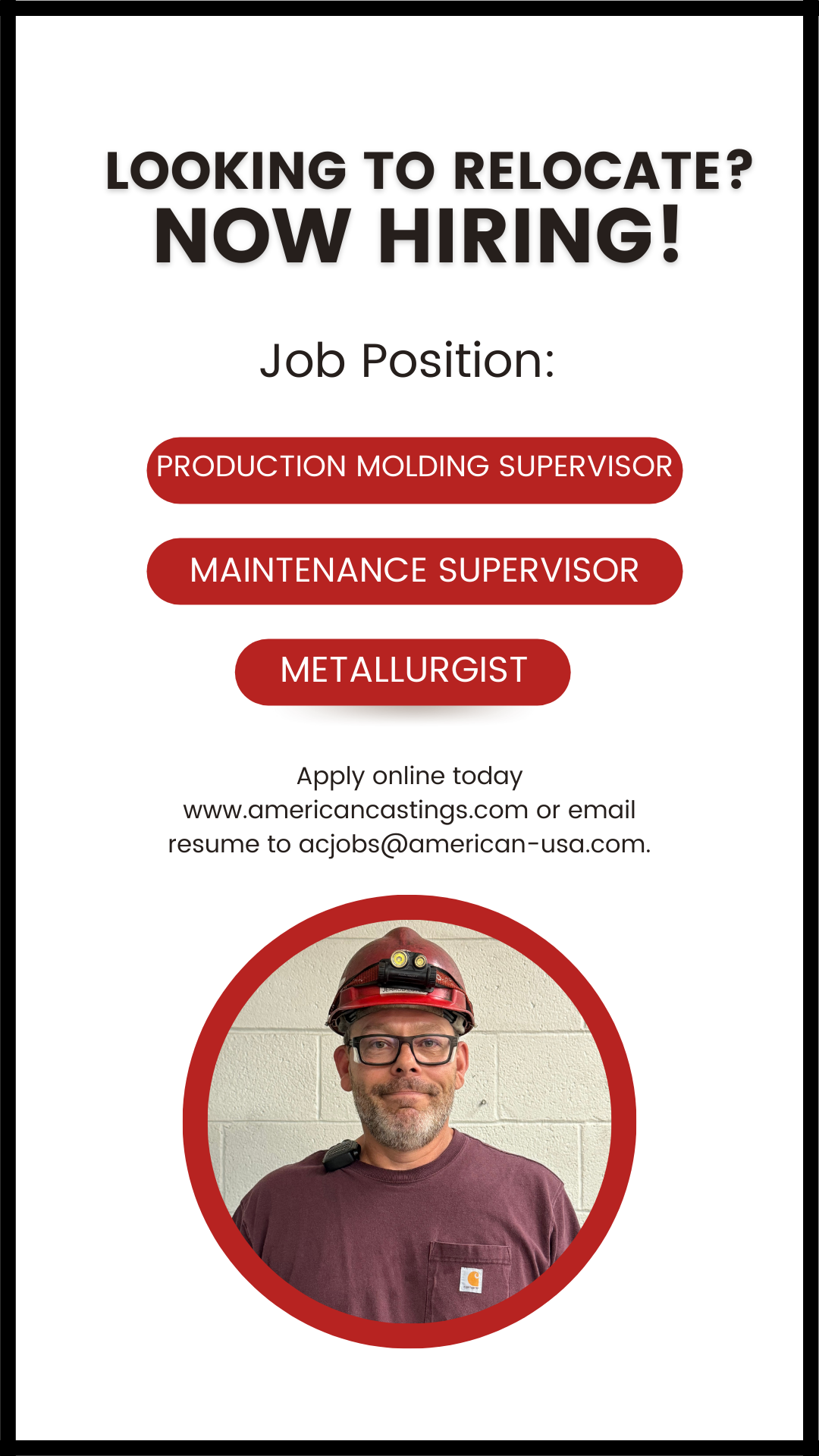 American Castings, LLC Facebook ad