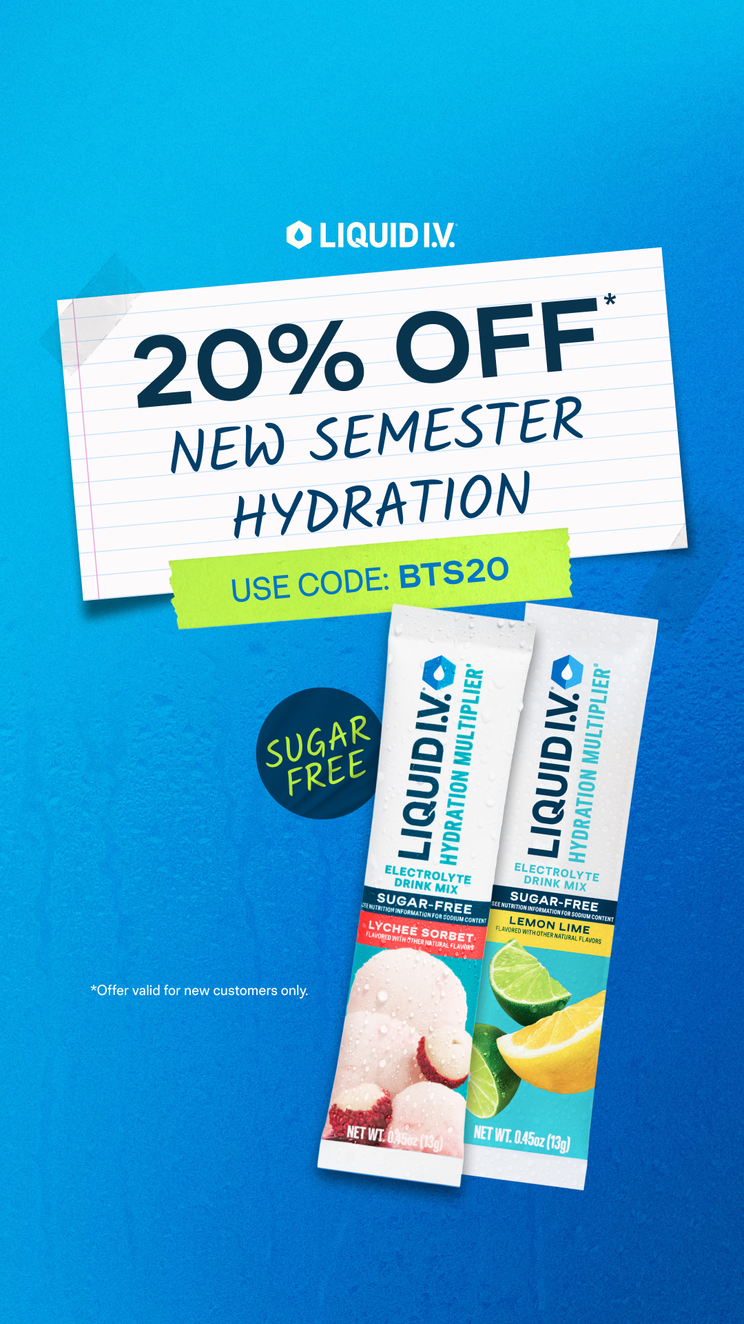 Liquid I.V. Facebook ad