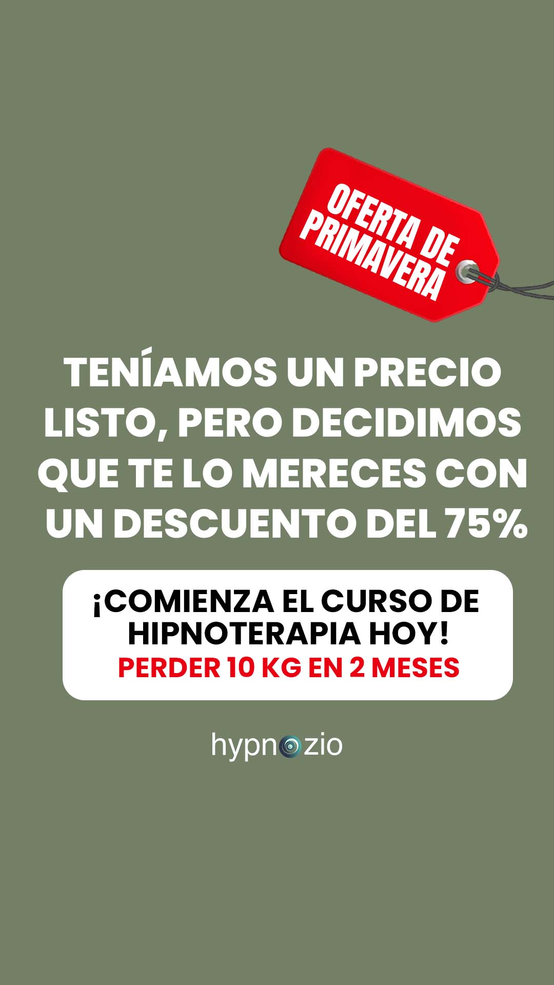 Hypnozio: power of hypnotherapy Facebook ad