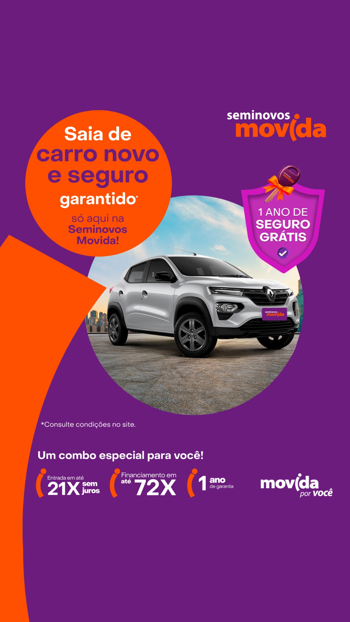 Seminovos Movida Facebook ad
