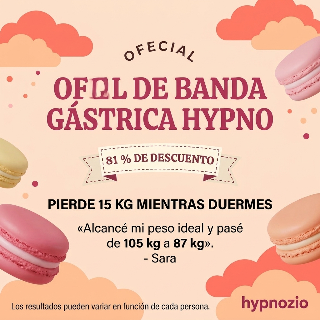 Hypnozio: power of hypnotherapy Facebook ad: Supera los retos para bajar de peso