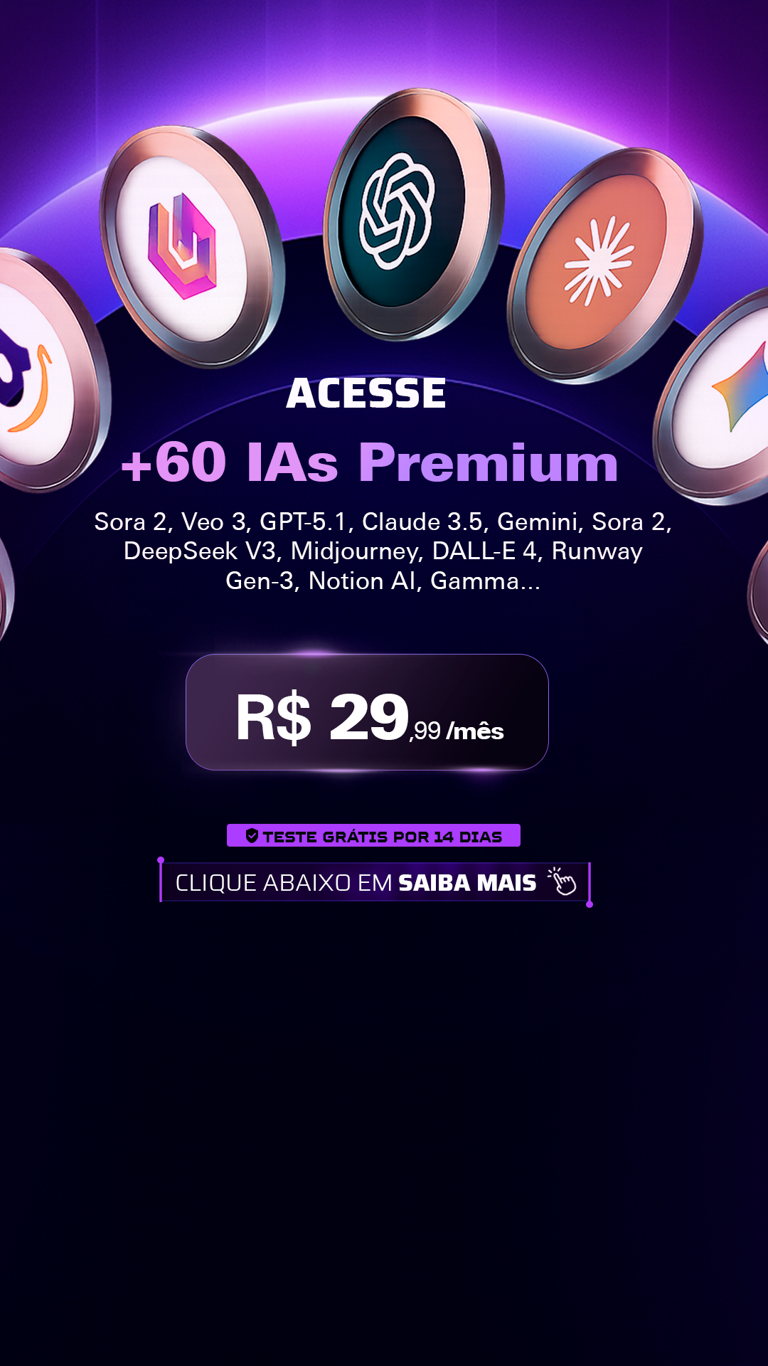 Gestor IA Digital Facebook ad from Jan 11, 2026