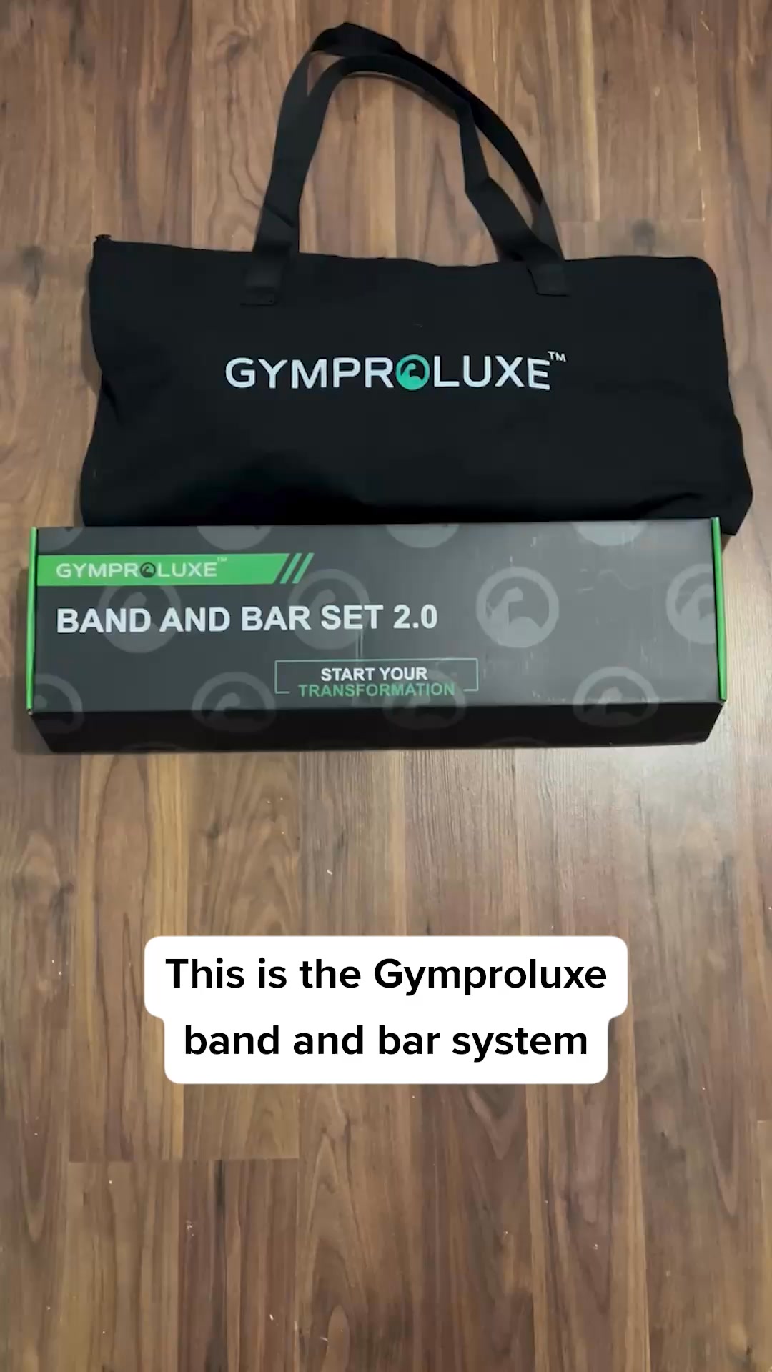 Gymproluxe Facebook ad: Join over 100,000+ users!