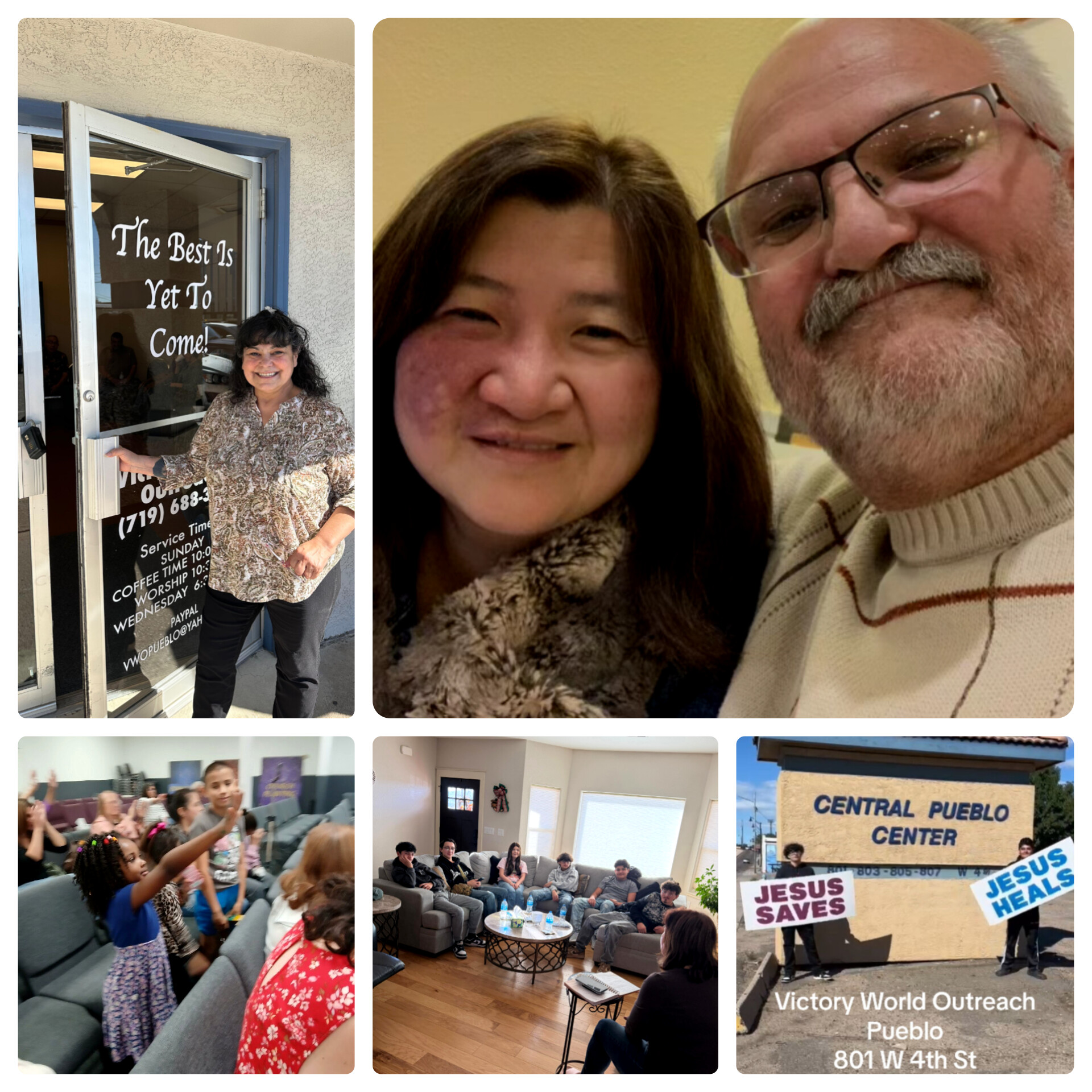Victory World Outreach Pueblo Facebook ad: Plan Your Visit!