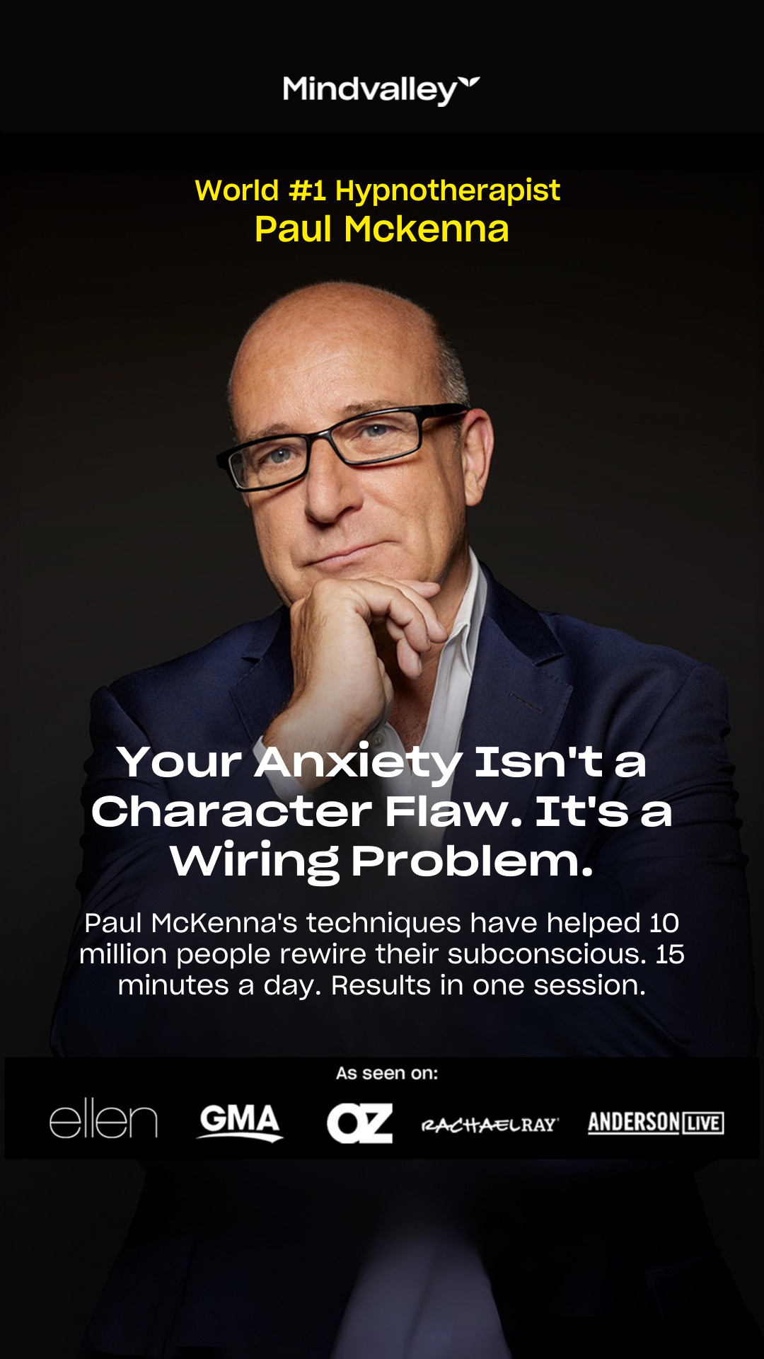 Mindvalley Facebook ad from Mar 8, 2026