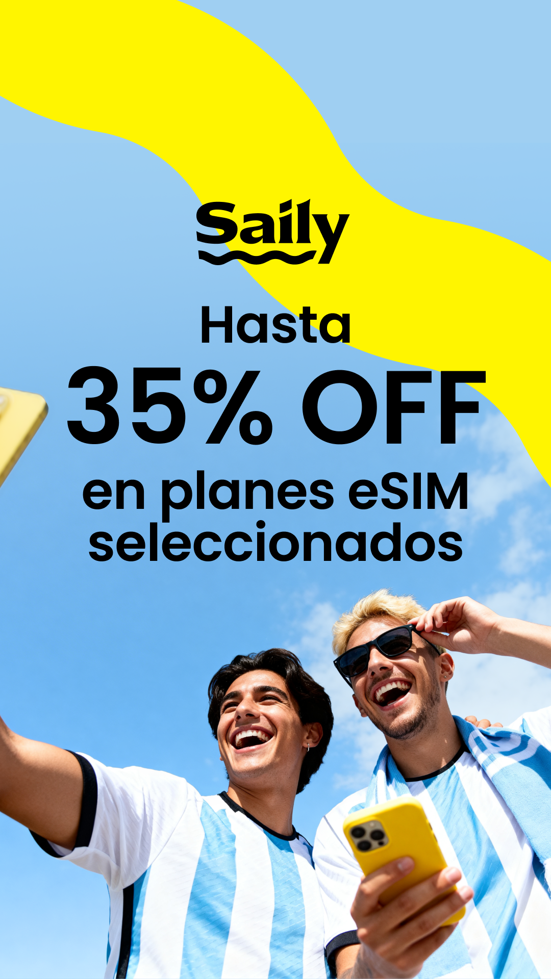 Saily Facebook ad