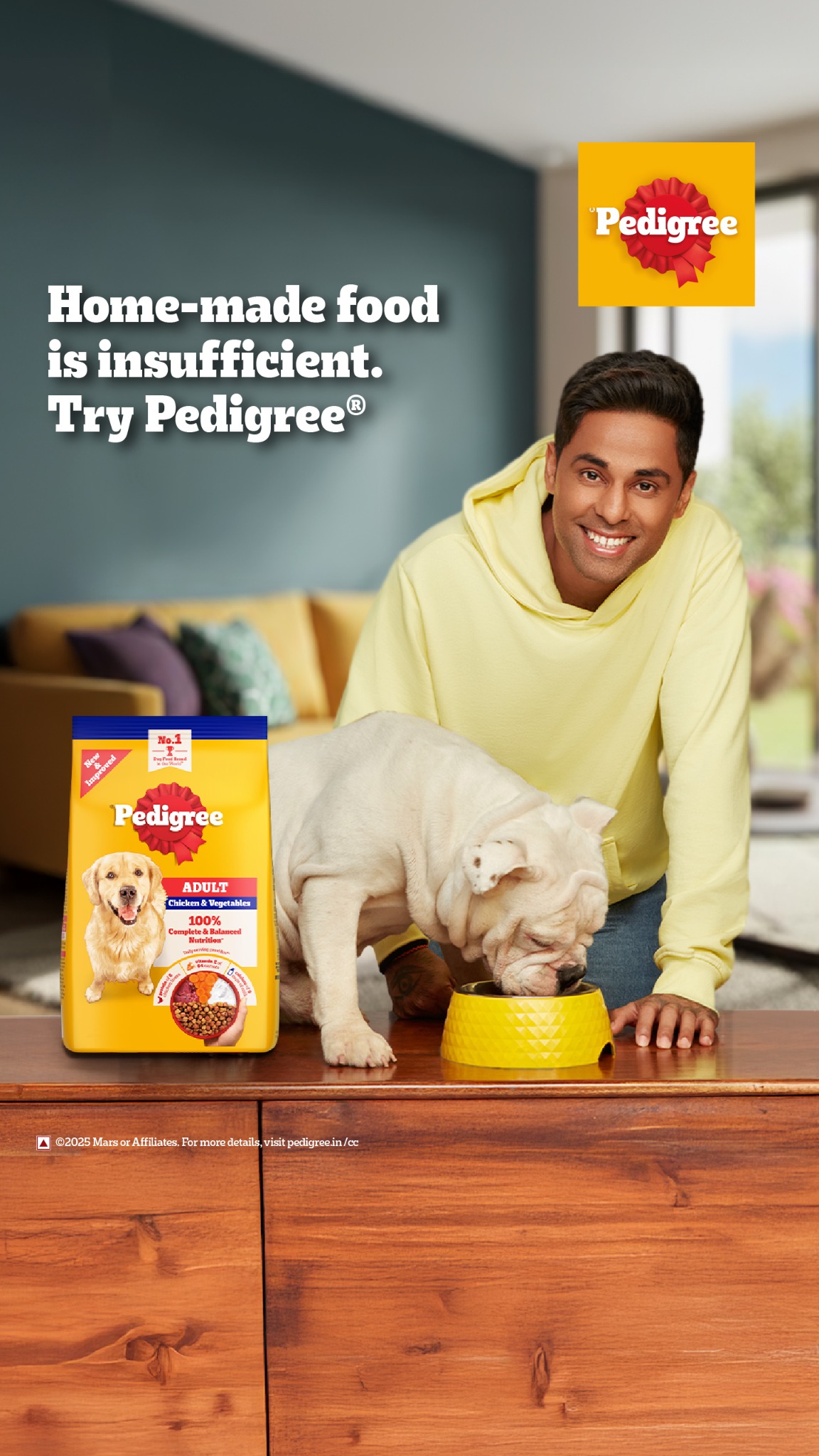 Pedigree India Facebook ad