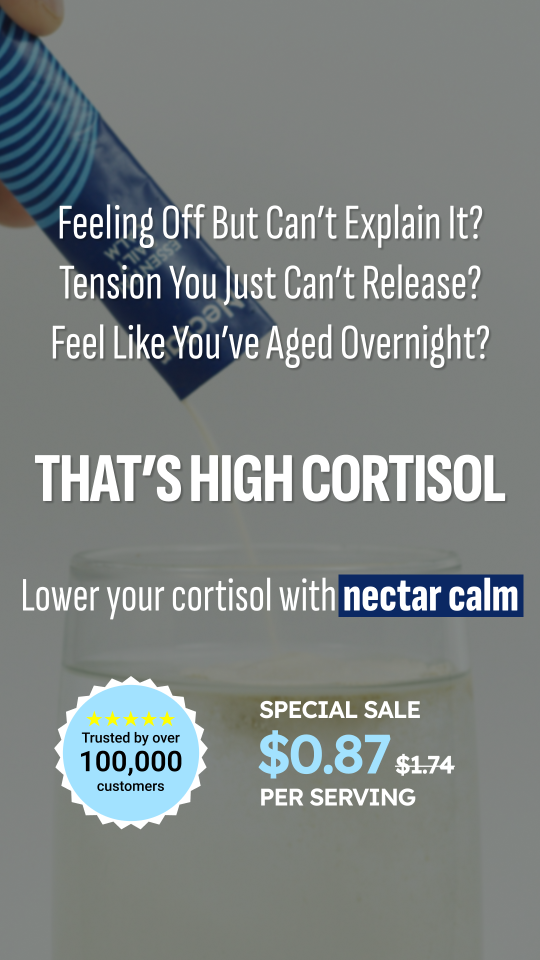 Nectar Calm Facebook ad