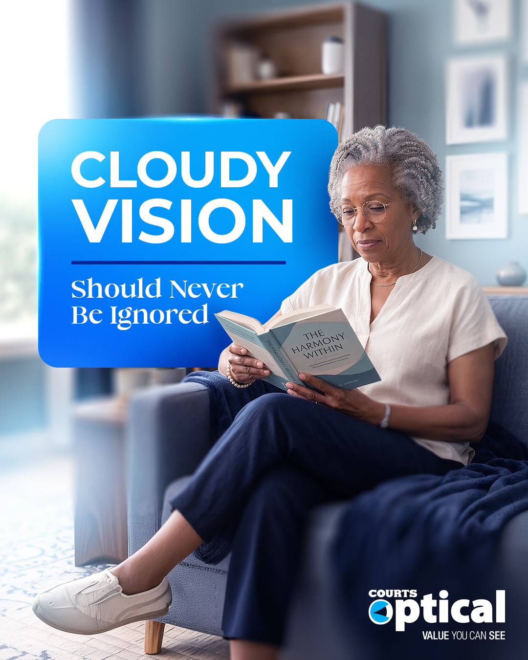 Courts Optical Trinidad & Tobago Facebook ad