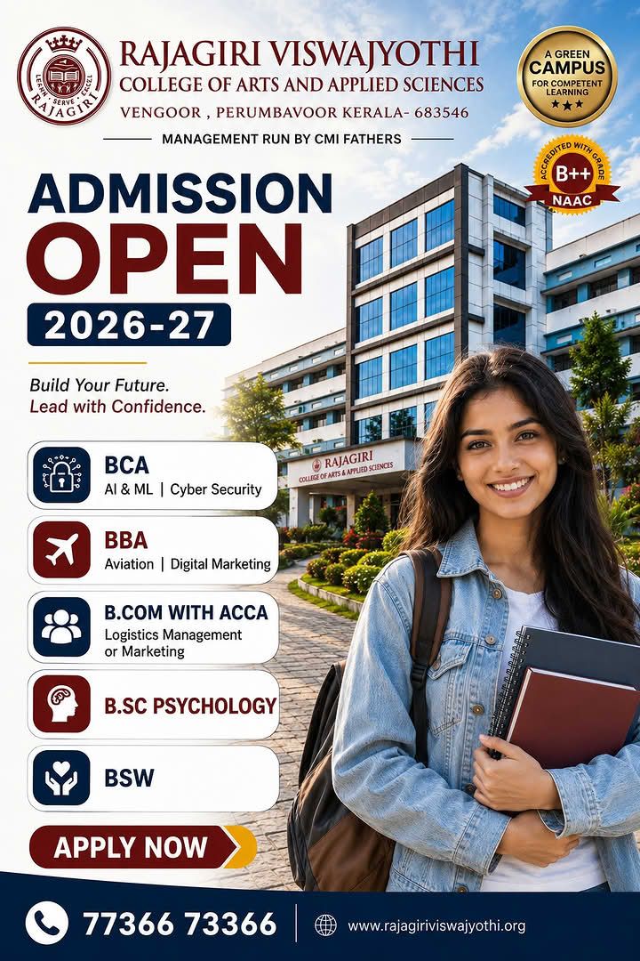 Rajagiri college Facebook ad