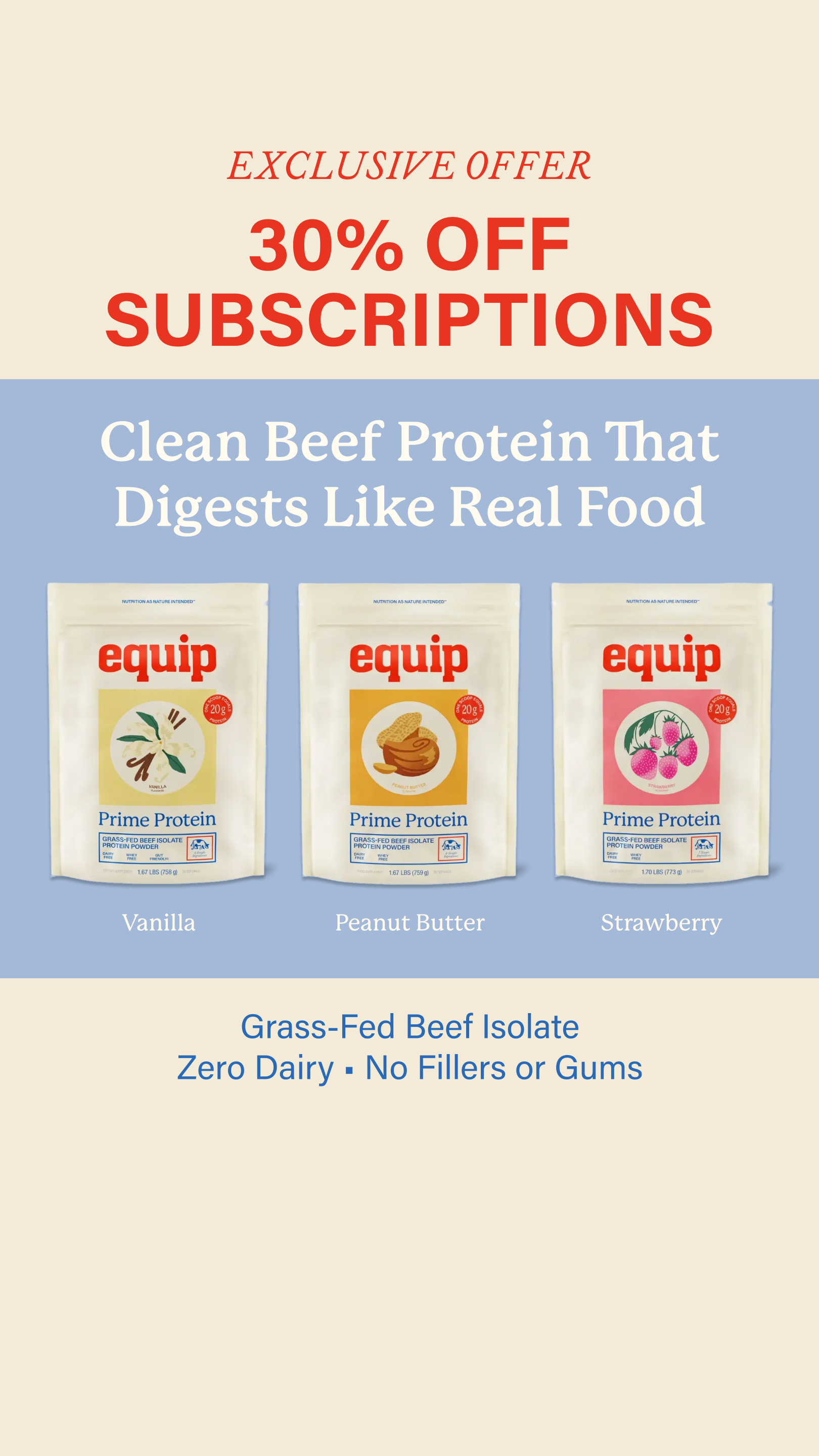 Equip Facebook ad