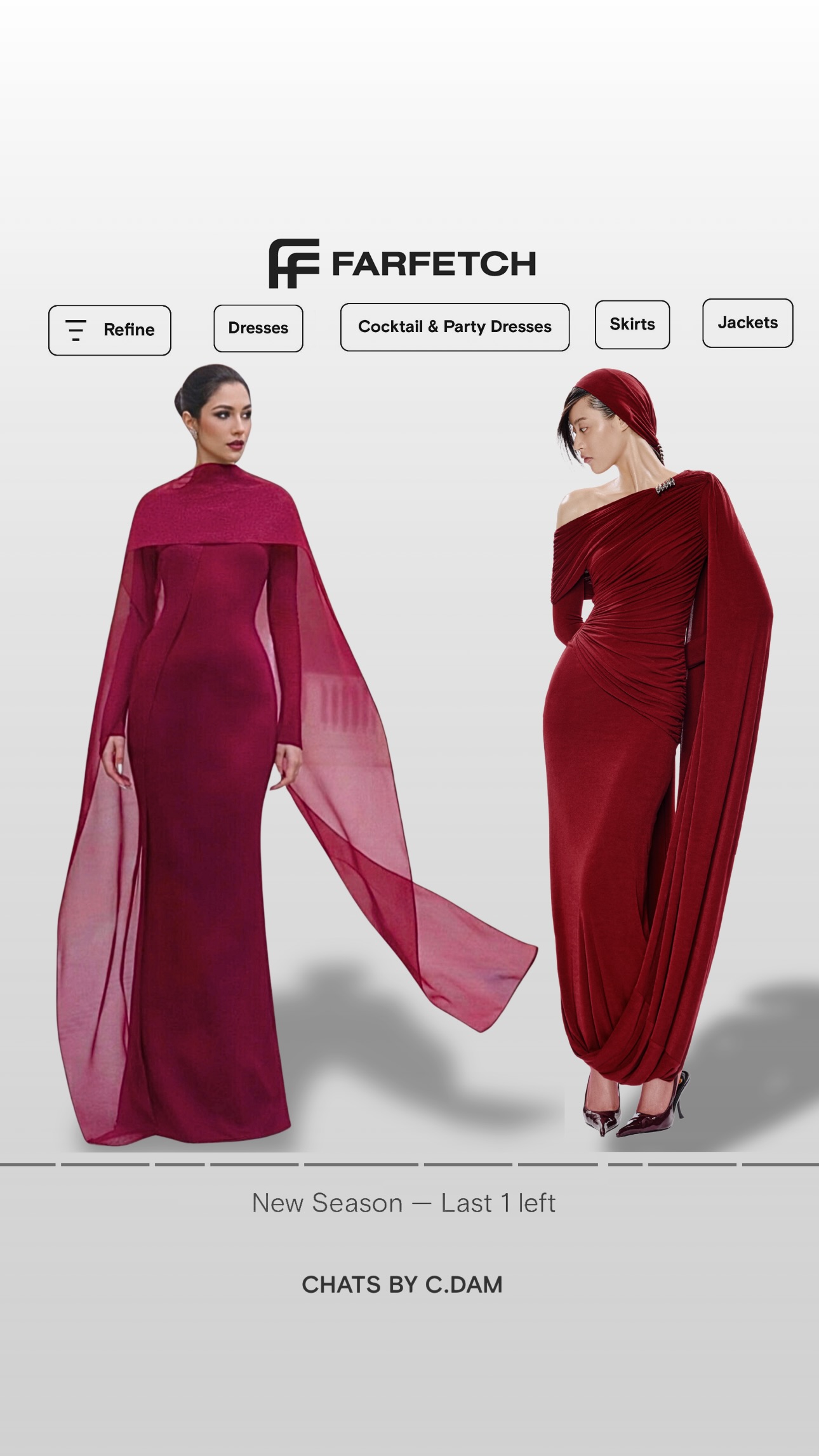 CHATS Facebook ad: CHATS BY C.DAM for Women - Shop New Arrivals on FARFETCH