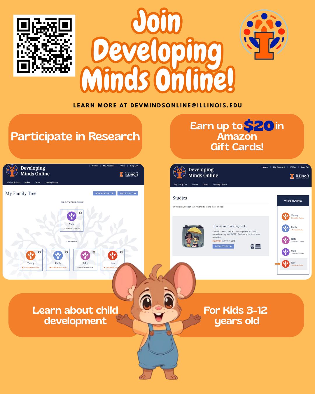 Developing Minds Online Facebook ad: Looking for a screen activity that's actually good…
