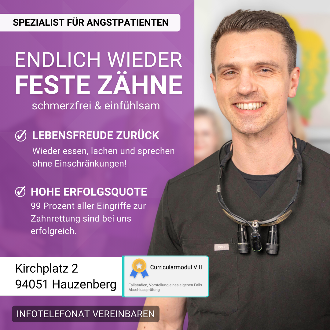 Zahnarztpraxis Dr. stom. Ljuboja Facebook ad from May 8, 2026