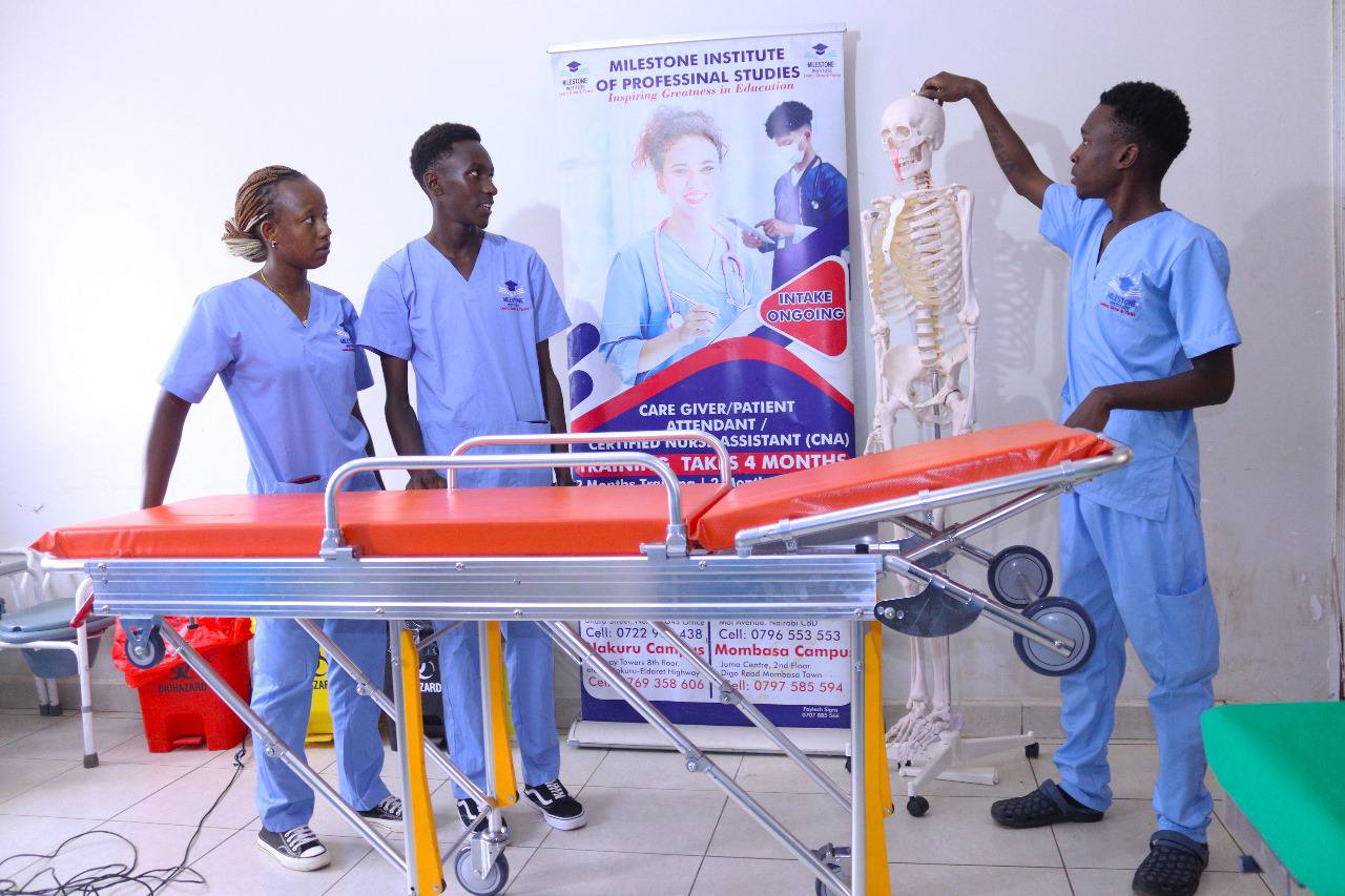 Milestone Institute of Medical & Health Sciences in Kenya Facebook ad: Milestone Institute of Professional Studies
