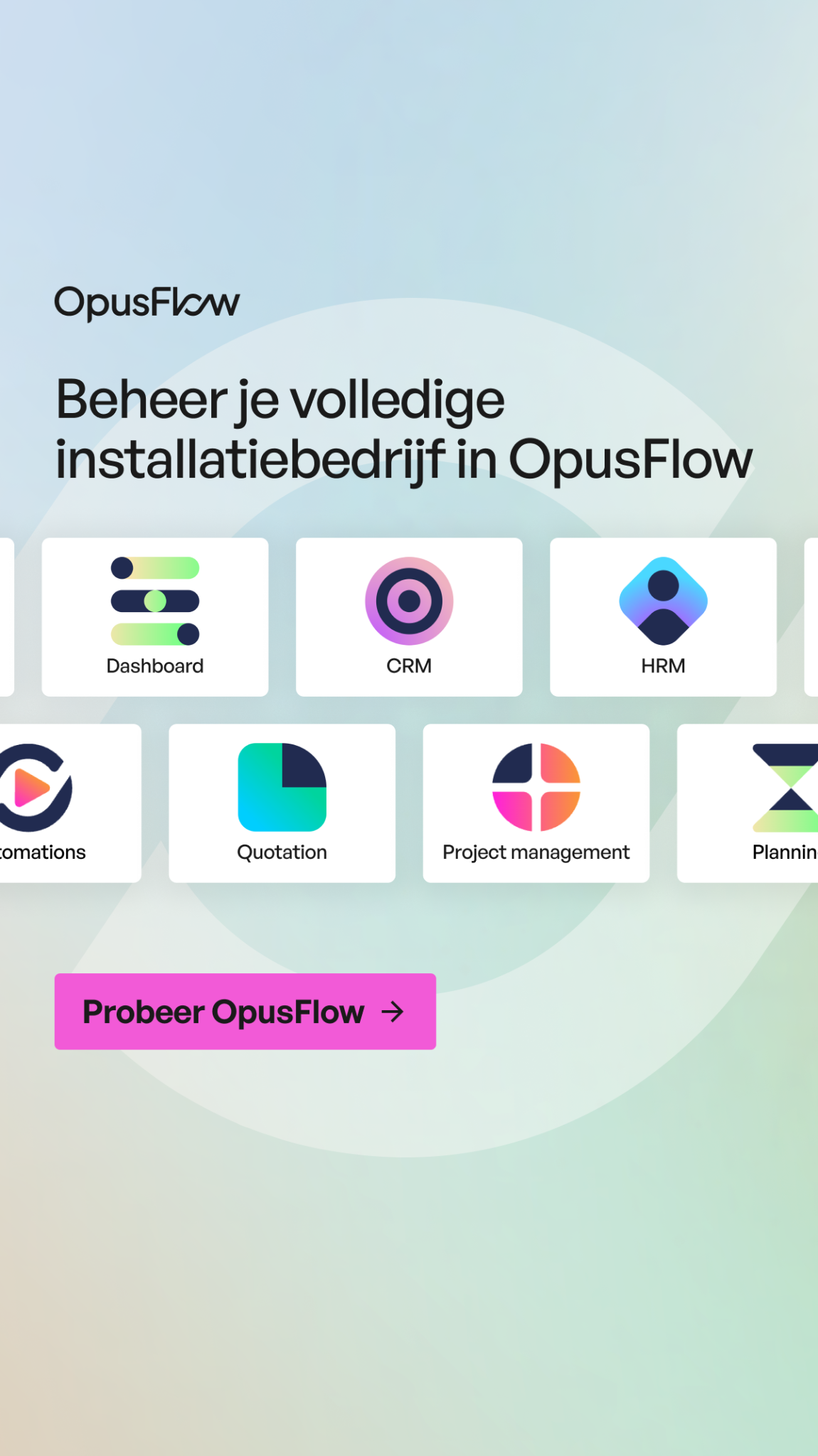 OpusFlow Facebook ad