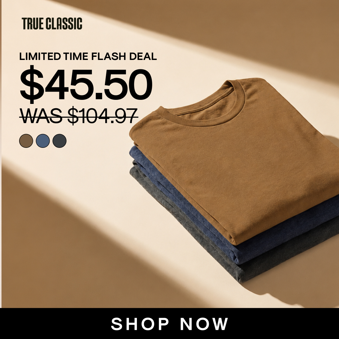 True Classic Facebook ad