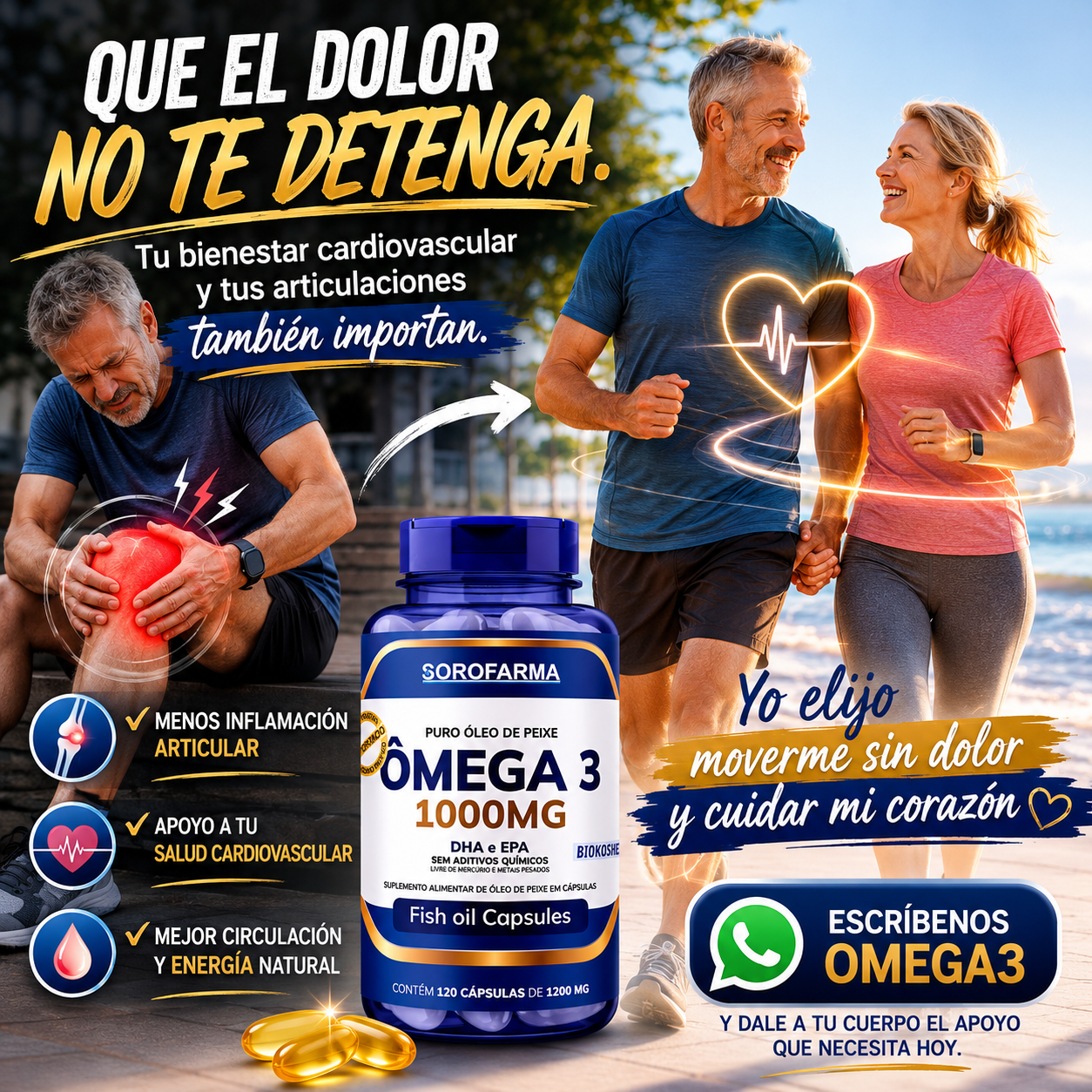 Vitaplus Facebook ad: Sigue disfrutando cada paso.