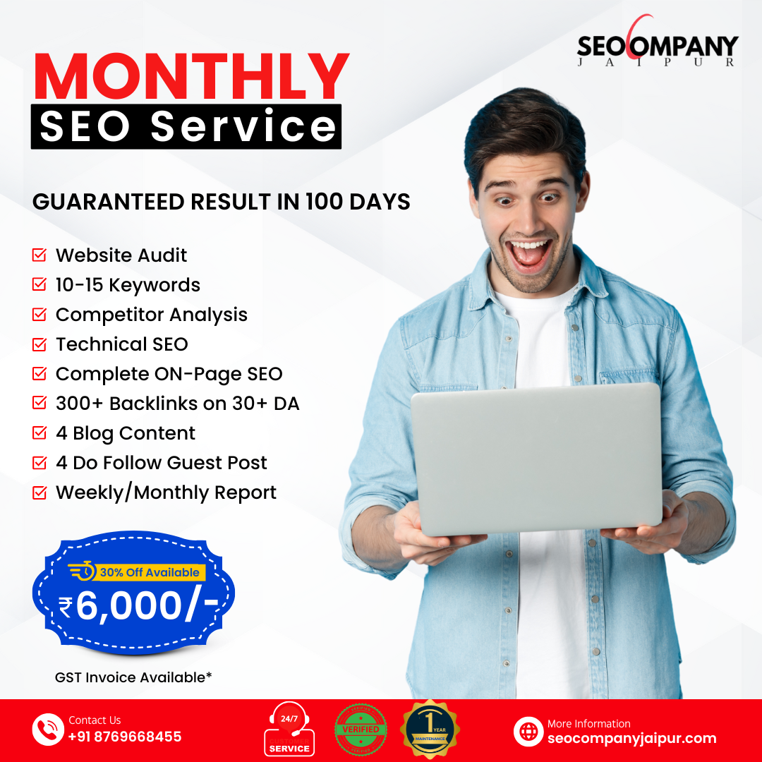 SEO Company Jaipur Facebook ad: ๐๐๐ญ ๐๐๐๐ฌ๐ข๐ญ๐ ๐๐๐ง๐ค๐ข๐ง๐ ๐จ๐ง ๐๐จ๐จ๐ ๐ฅ๐'๐ฌโฆ