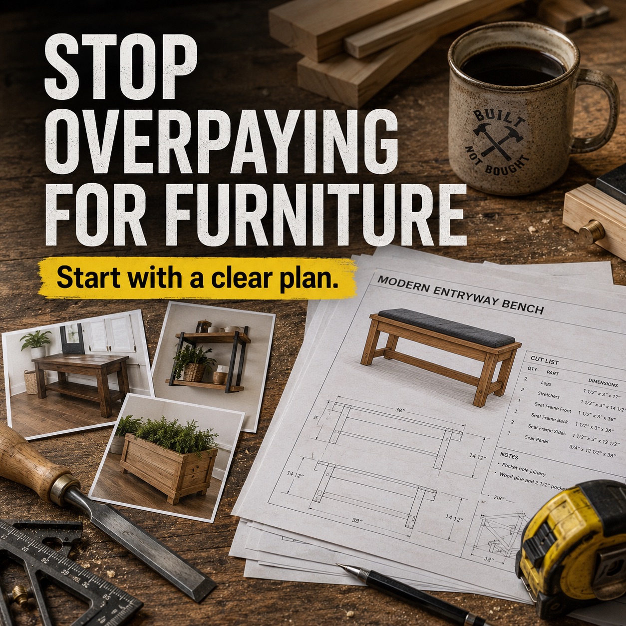 Bevis Wood Club Facebook ad: Before You Buy It, Build It