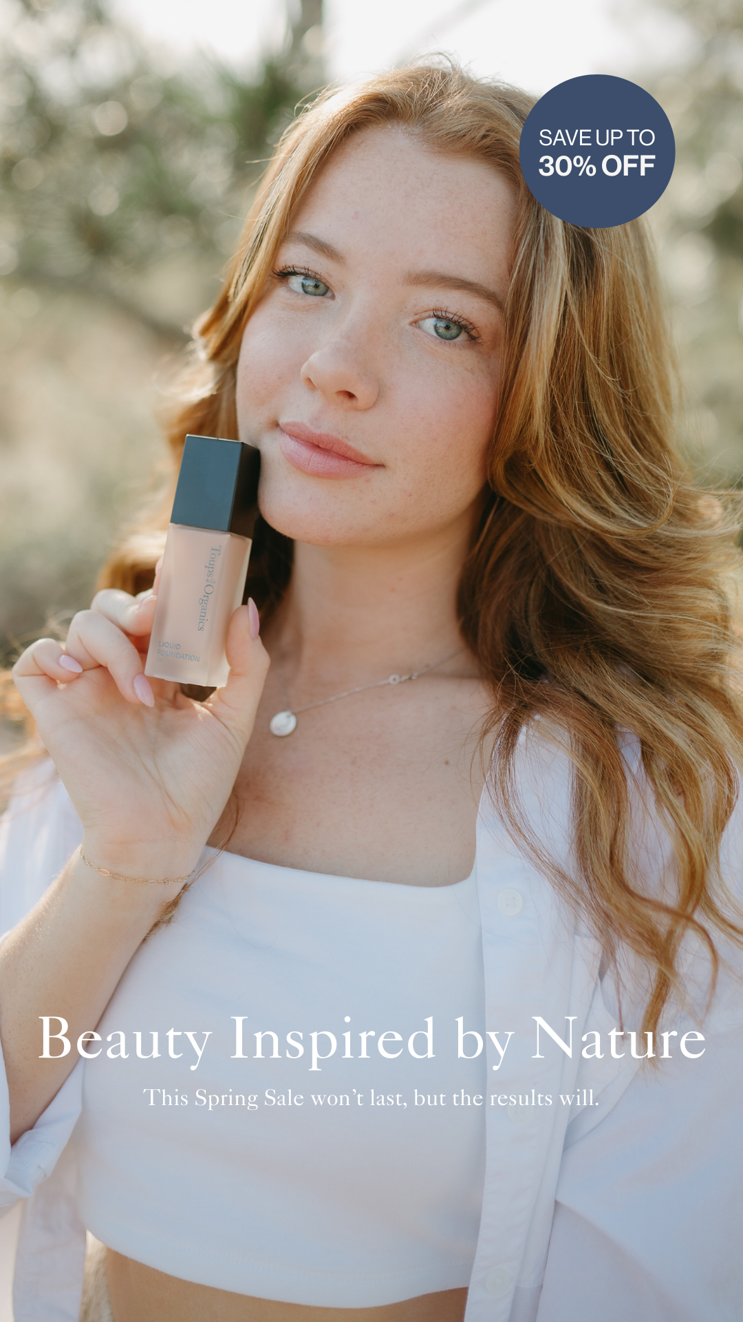 Toups and Co Organics Facebook ad