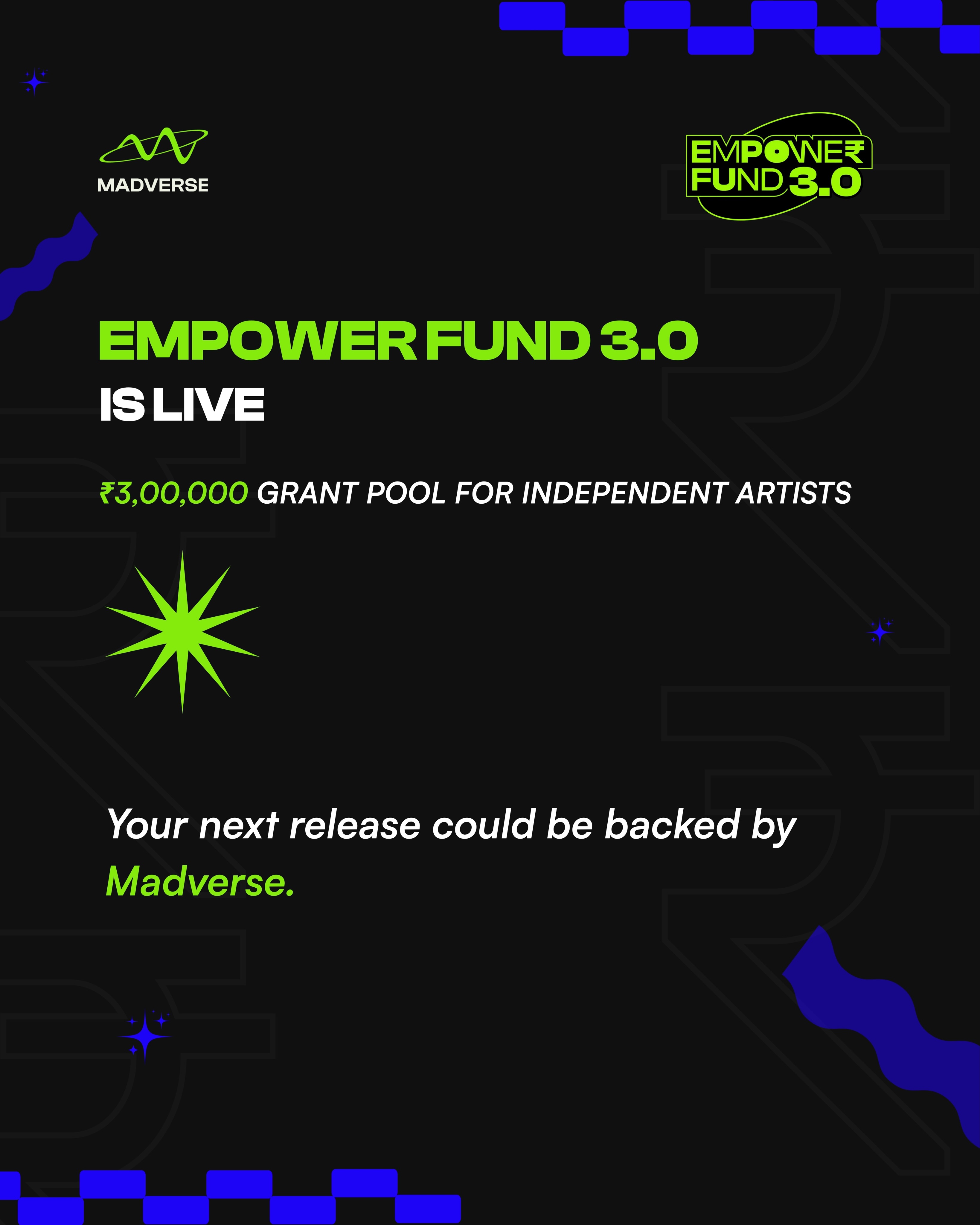Madverse Music Facebook ad: It’s here. Madverse Empower Fund 3.0 is officially…