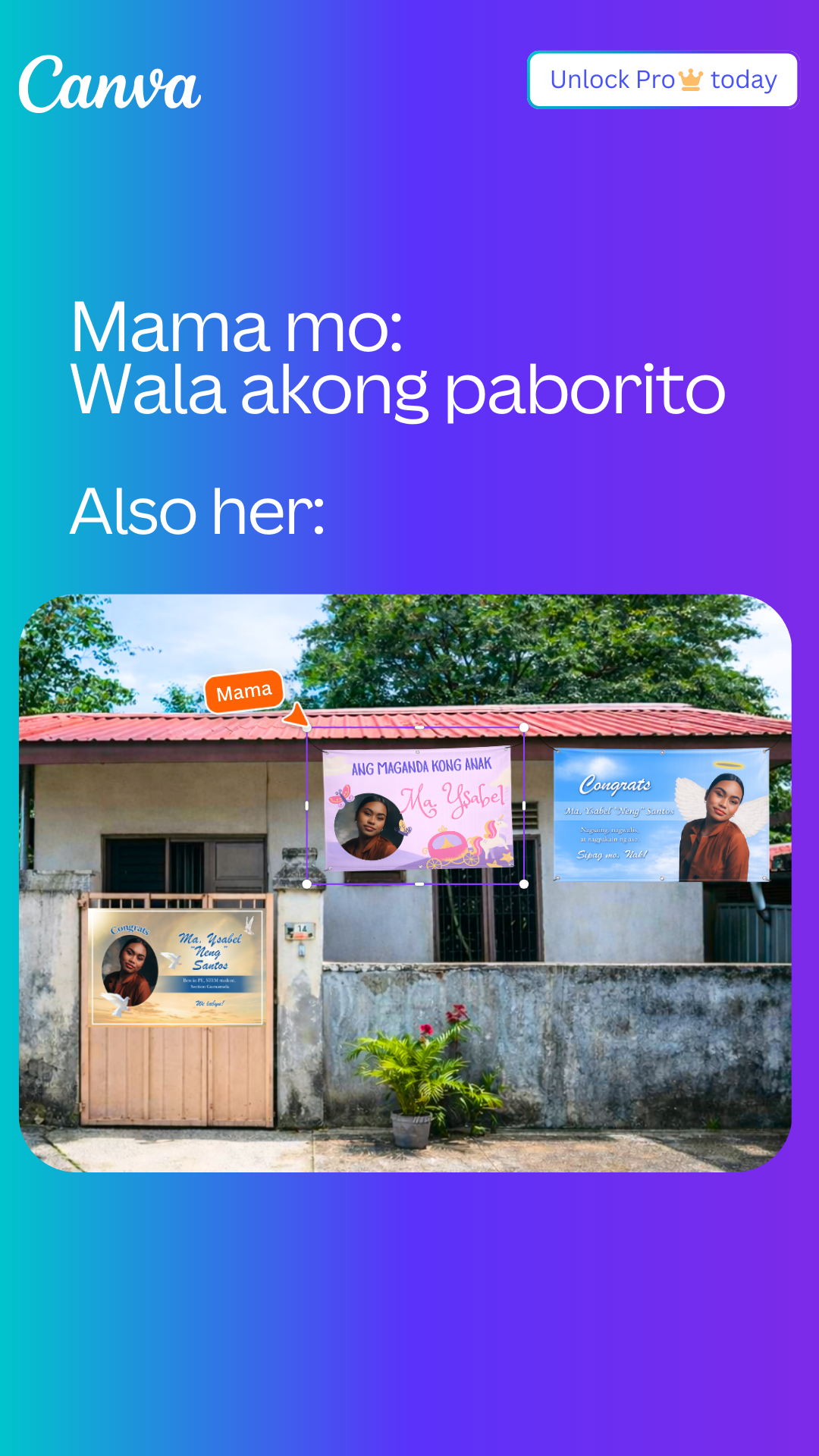 Canva Facebook ad