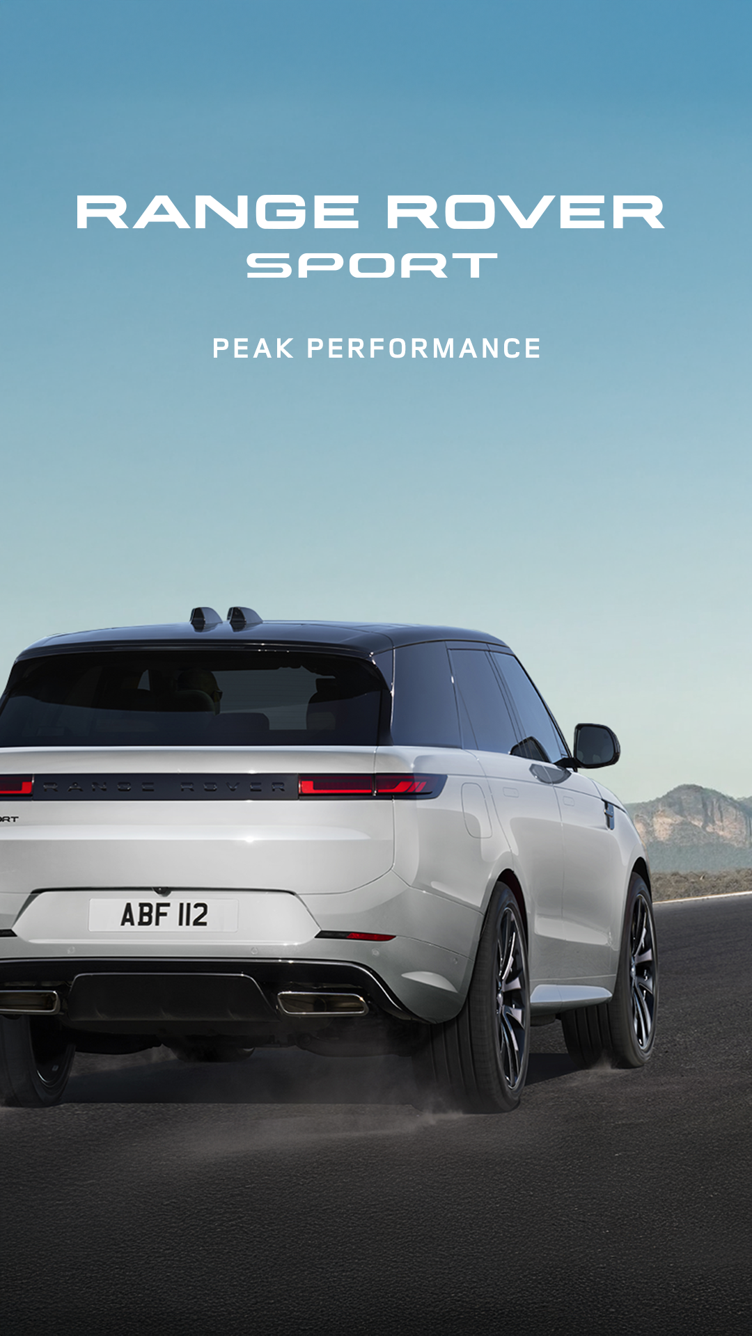 Range Rover Facebook ad