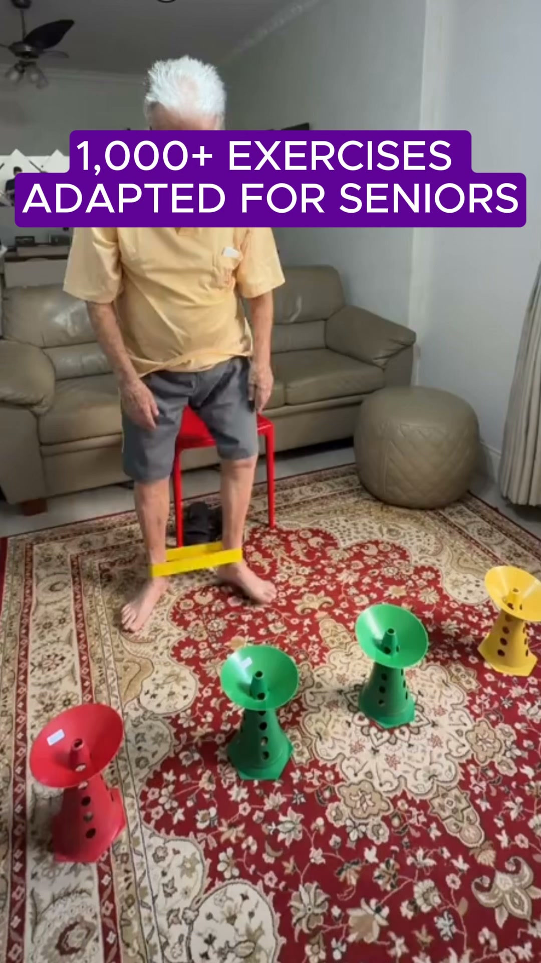 OT Toolkit Facebook ad: 1,000+ Senior Exercises & Activities