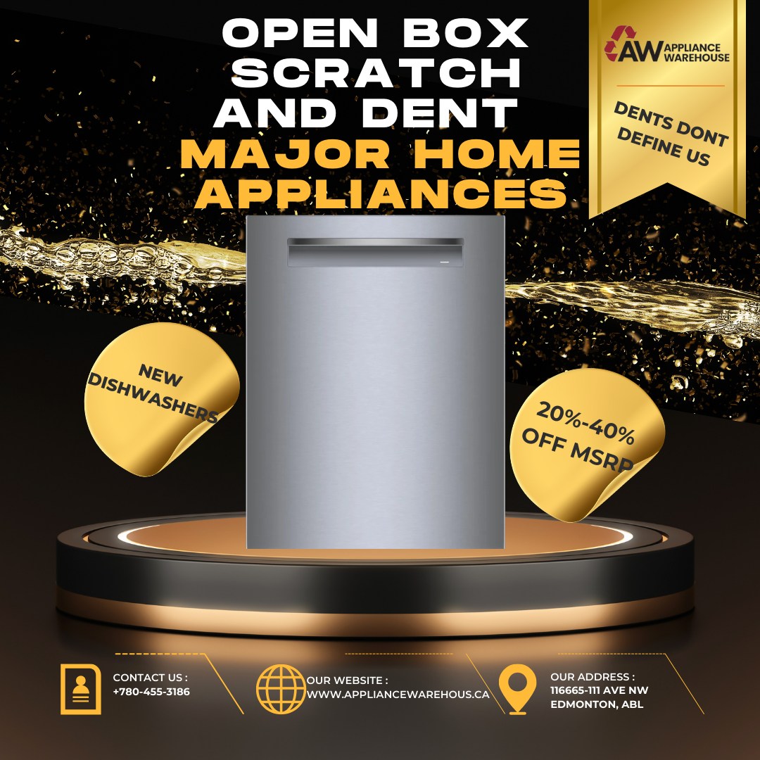 Hamoudi Nassouh Fayad Facebook ad: HUGE SELECTION OF BRAND NEW OPEN BOX DISHWASHERS! HUGE…