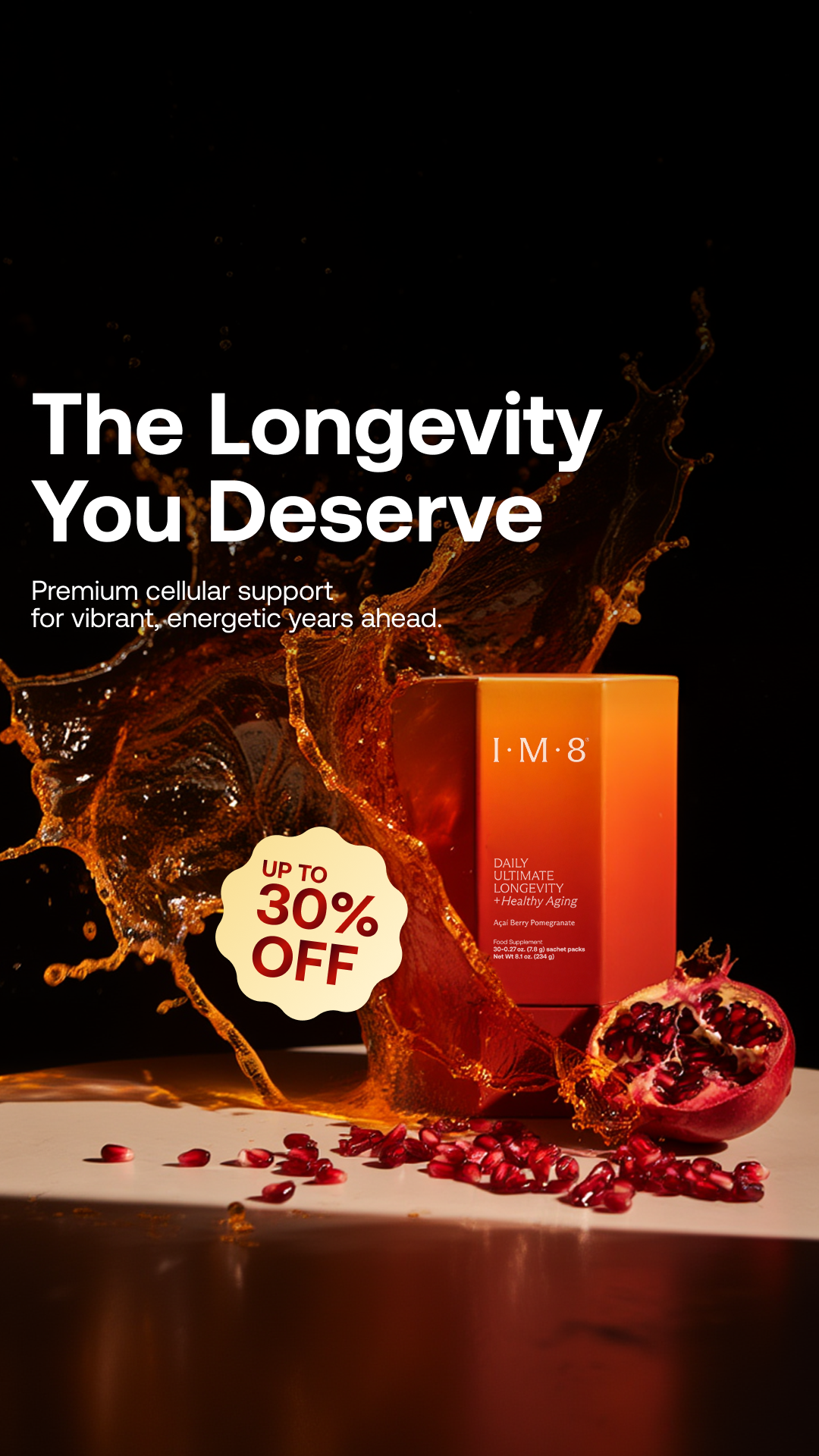 IM8 Health Facebook ad