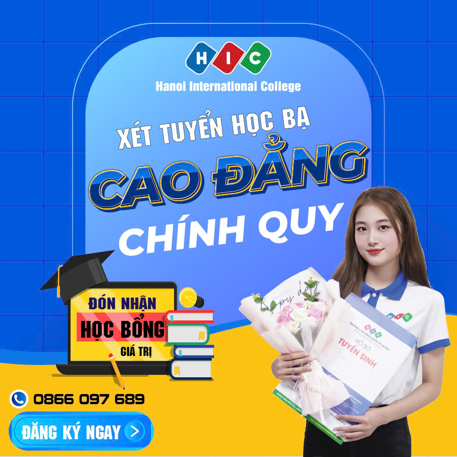 Trường Cao Đẳng Quốc Tế Hà Nội Facebook ad: Tốt nghiệp THPT, bạn sẽ HỌC NGÀNH GÌ?