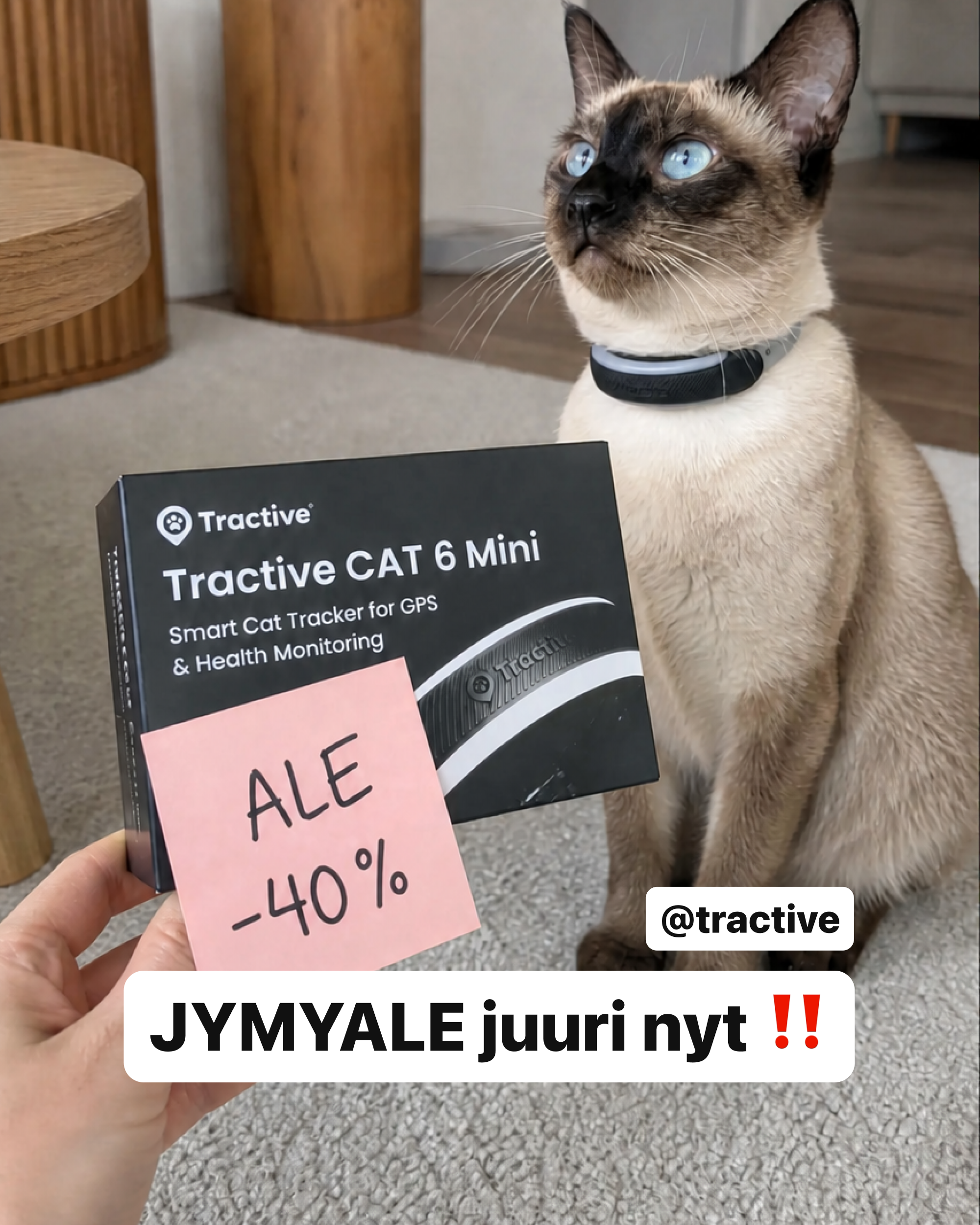 Tractive Facebook ad