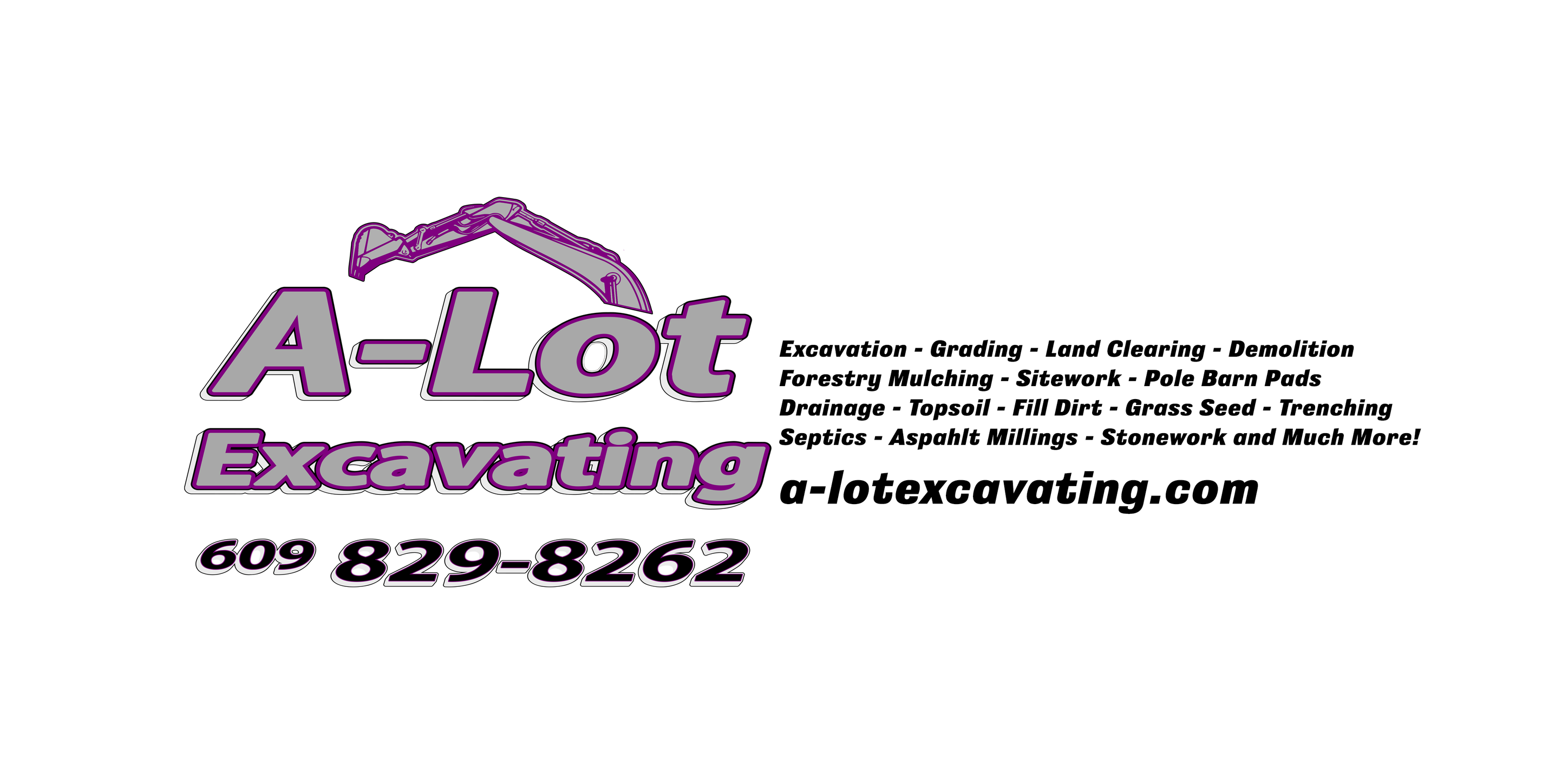 A-lot Excavating Facebook ad: Family owned & operated Excavating Company in Egg…