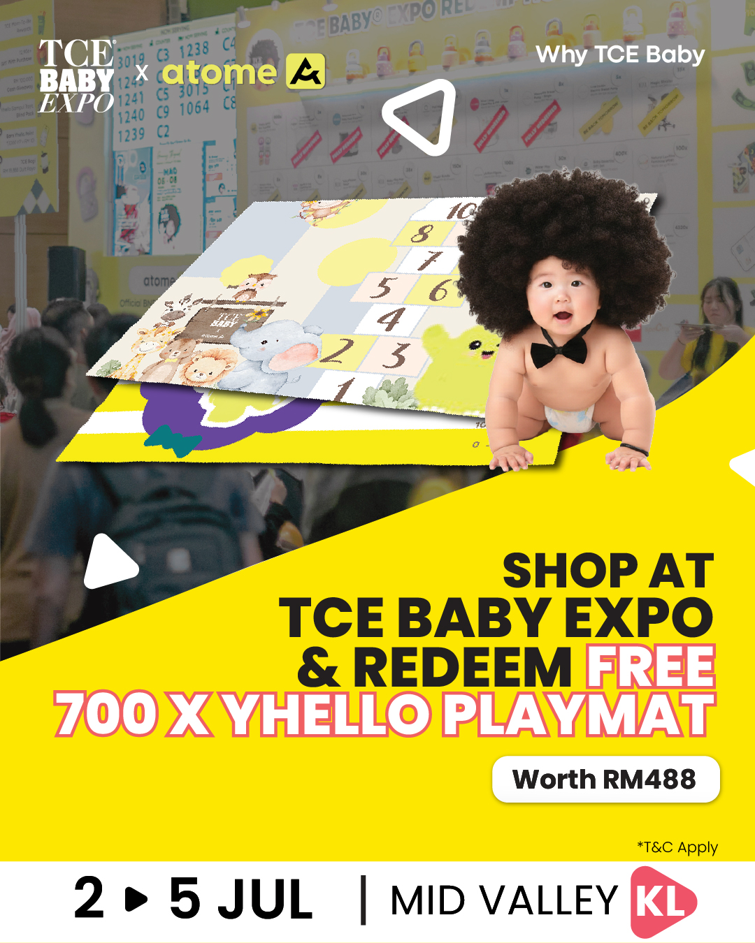 TCE Baby Expo Facebook ad