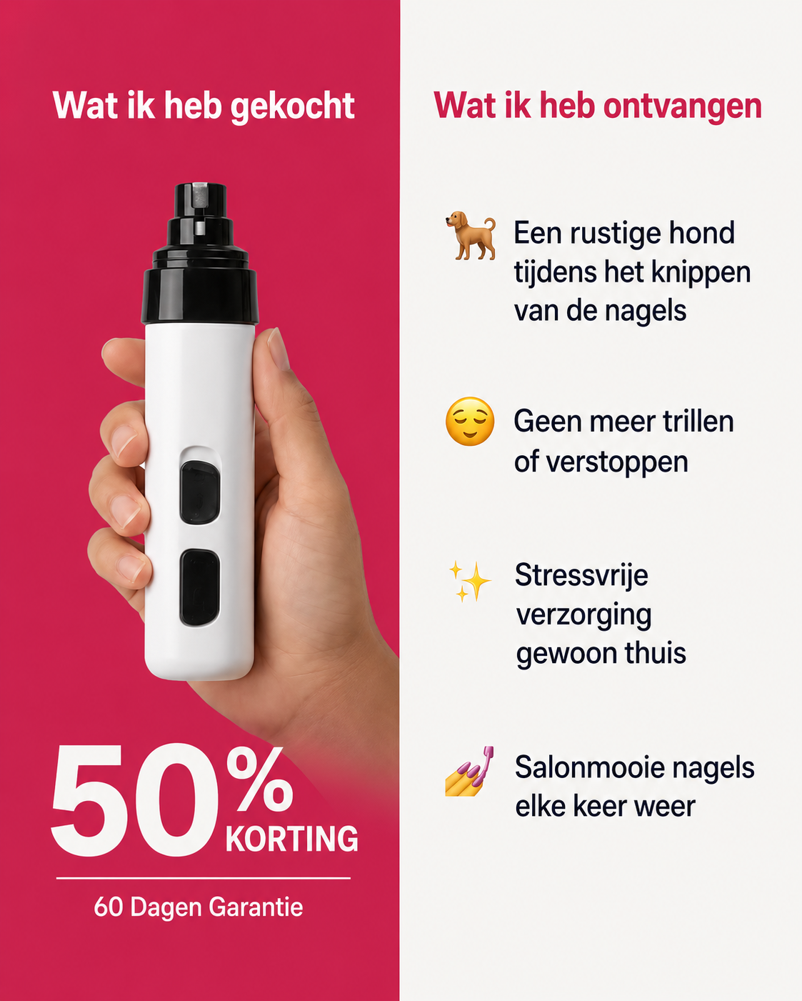 Elvori Facebook ad: 50% Korting | Alleen vandaag