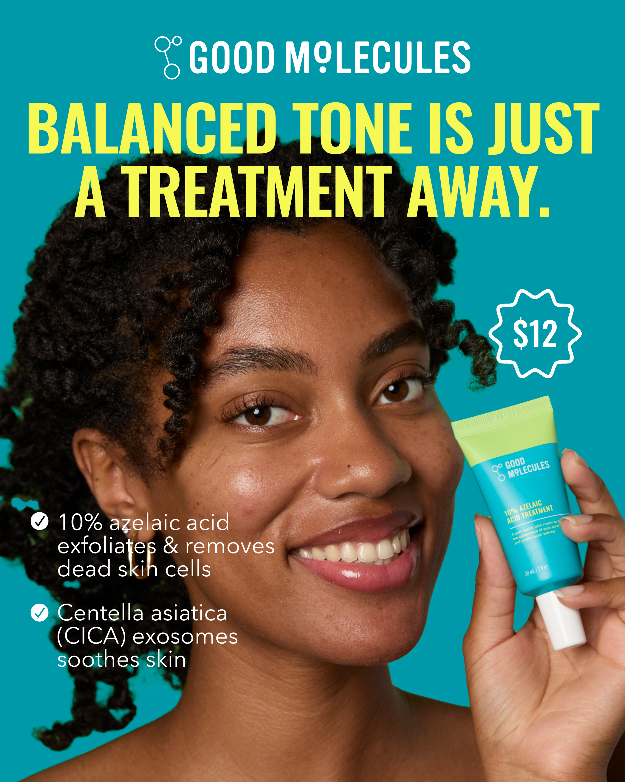 Good Molecules Facebook ad