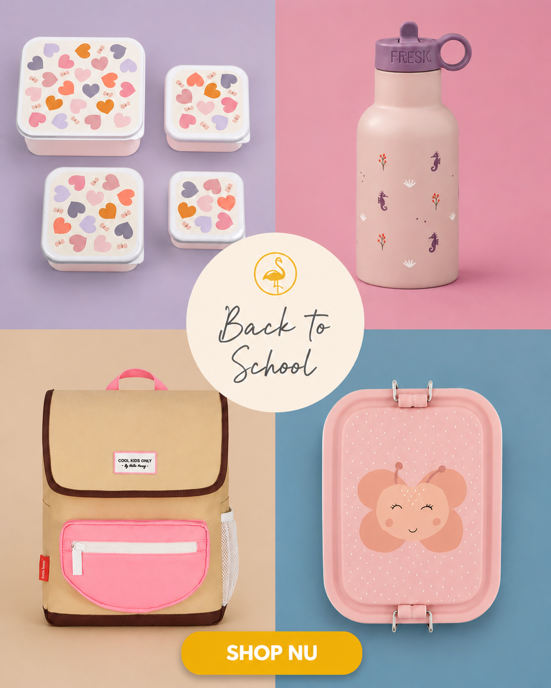 De Gele Flamingo Facebook ad