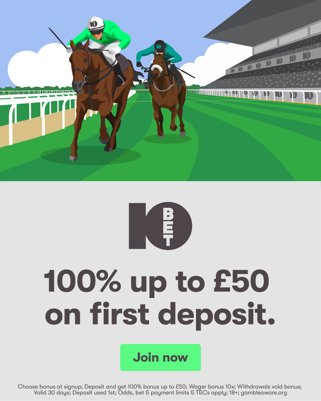 10Bet Facebook ad