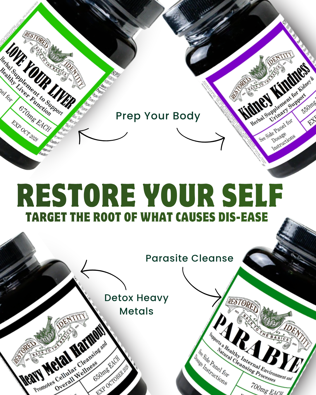 Restored Identity Facebook ad