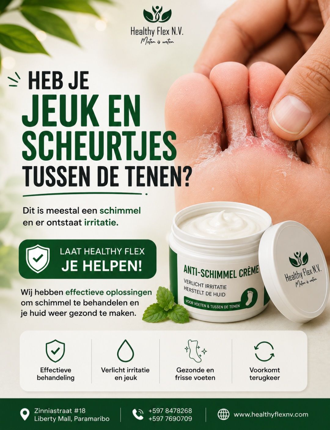 Healthy Flex N.V. Facebook ad