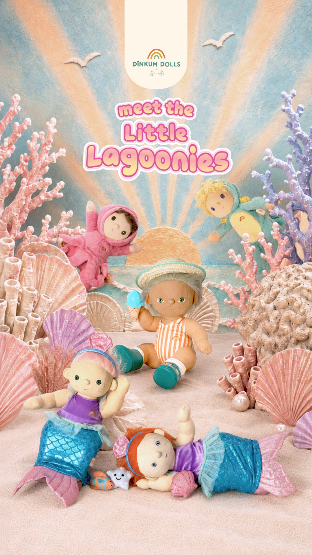 Olli Ella Facebook ad: Meet the Little Lagoonies