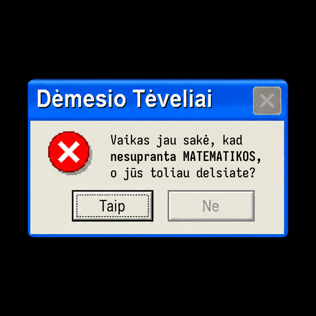 Matematikos korepetitorius Arnas Facebook ad: Išankstinė registracija