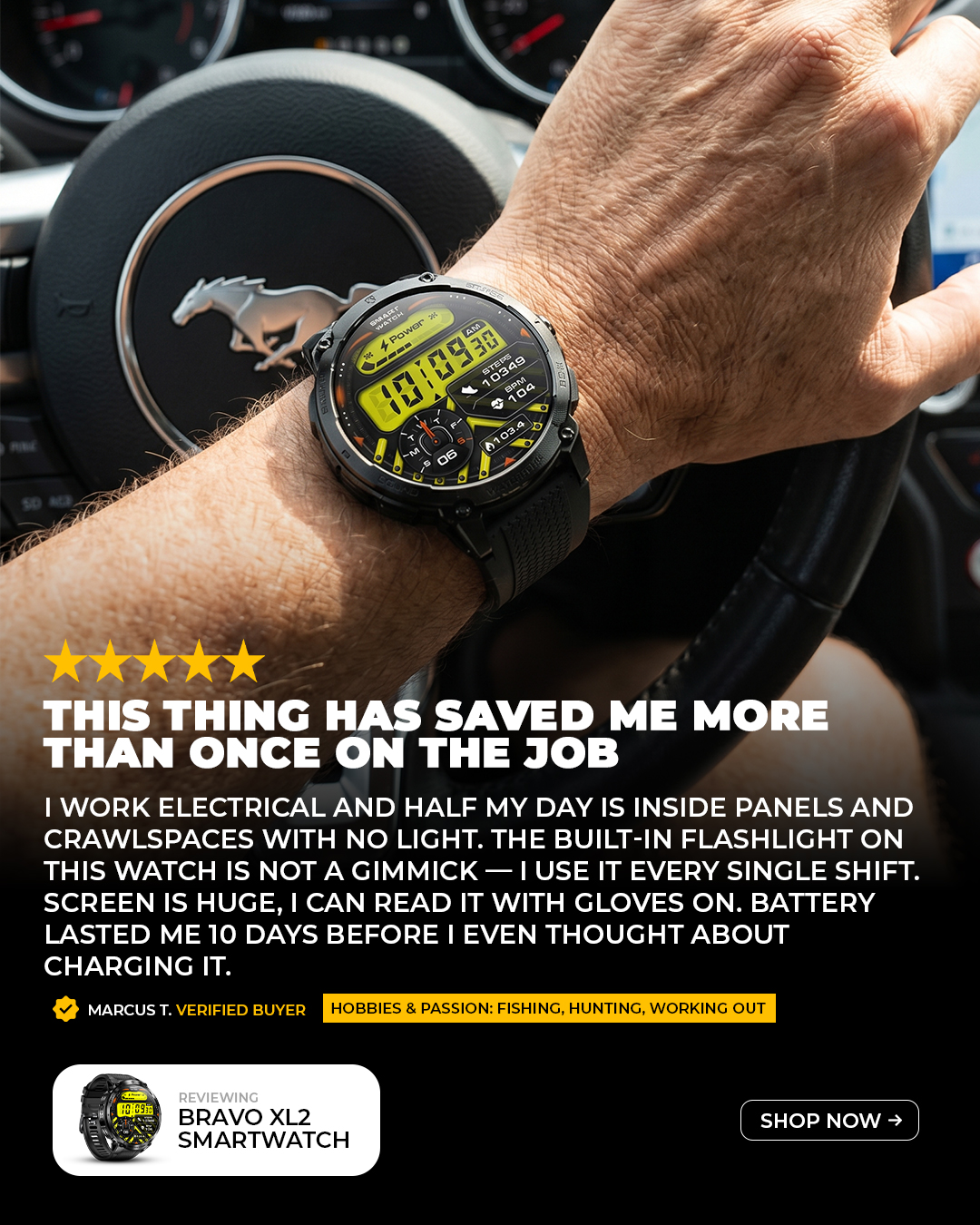 AlphaGear USA Facebook ad