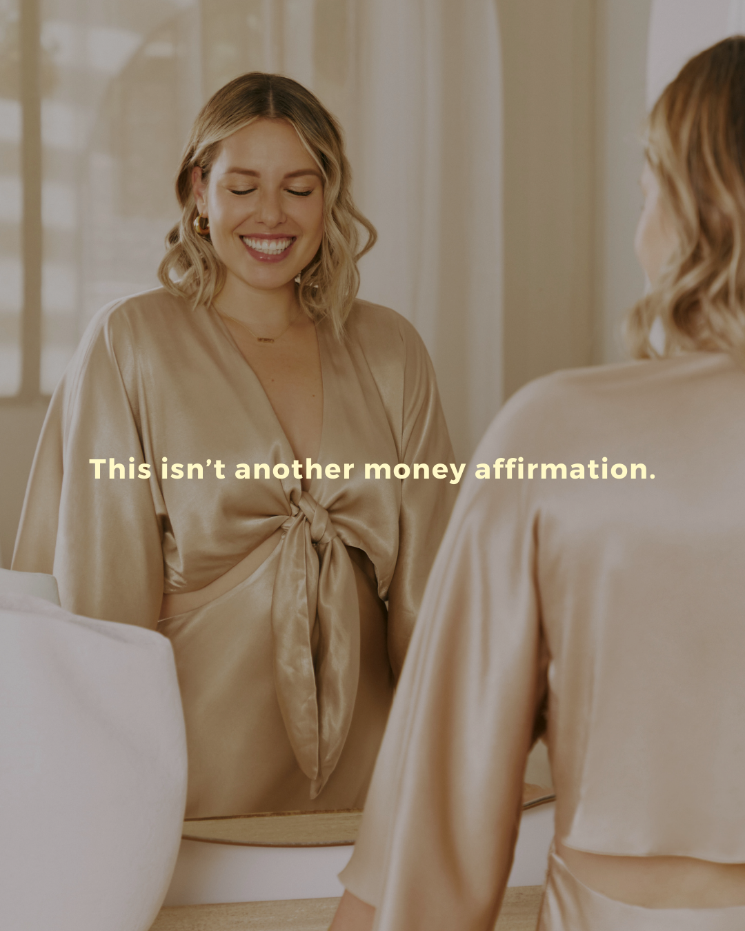 Manifestation Babe Facebook ad