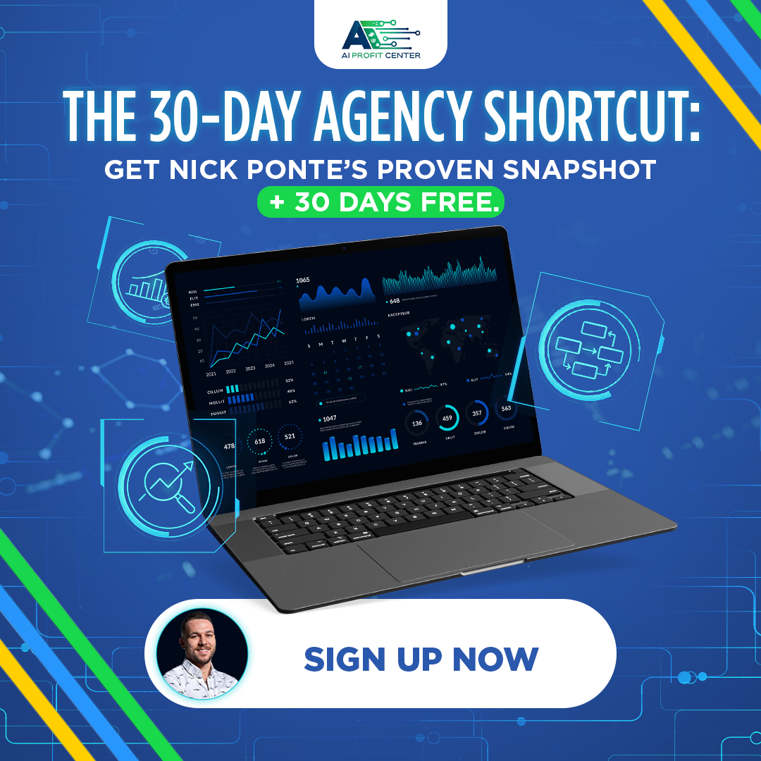 Nick Ponte Facebook ad: Deploy AI Systems for Clients